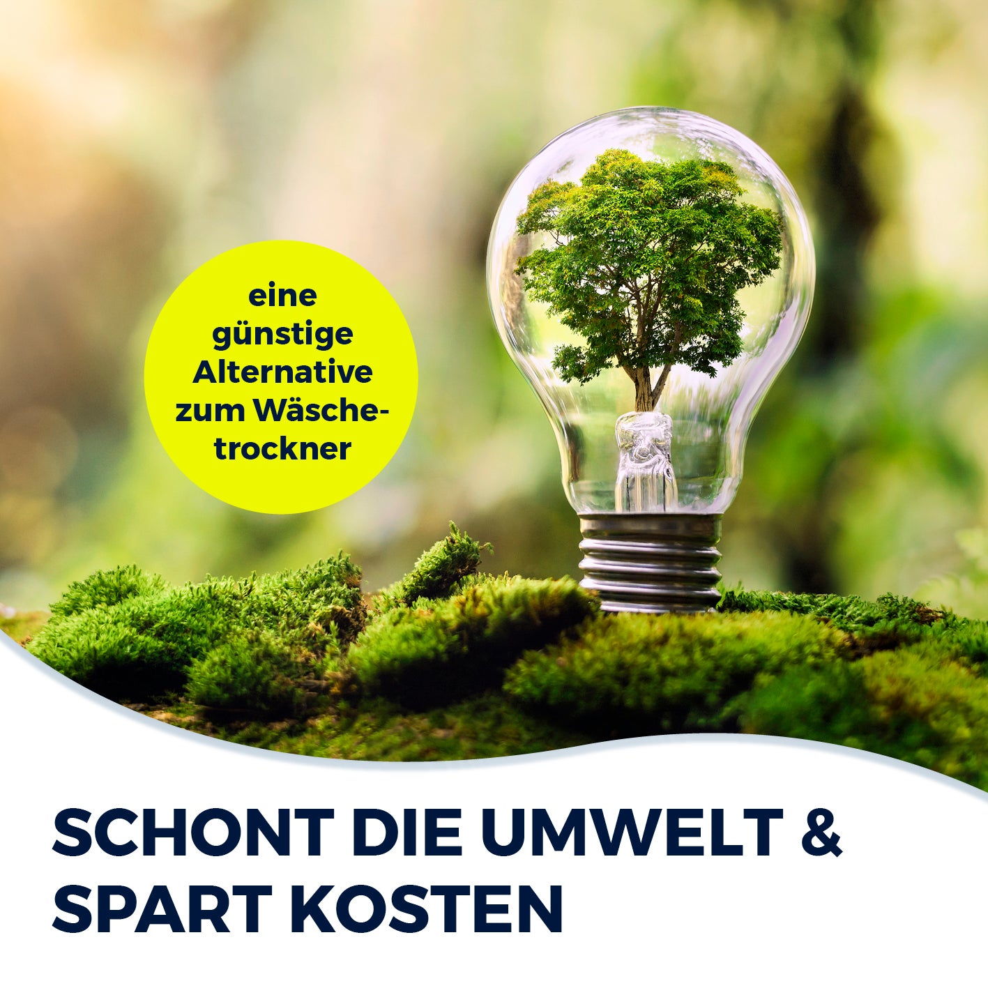 Elektro-Wäscheständer 900 schont die Umwelt mit effizienter Luftstrom-Technologie und spart Kosten durch nachhaltiges Trocknen.