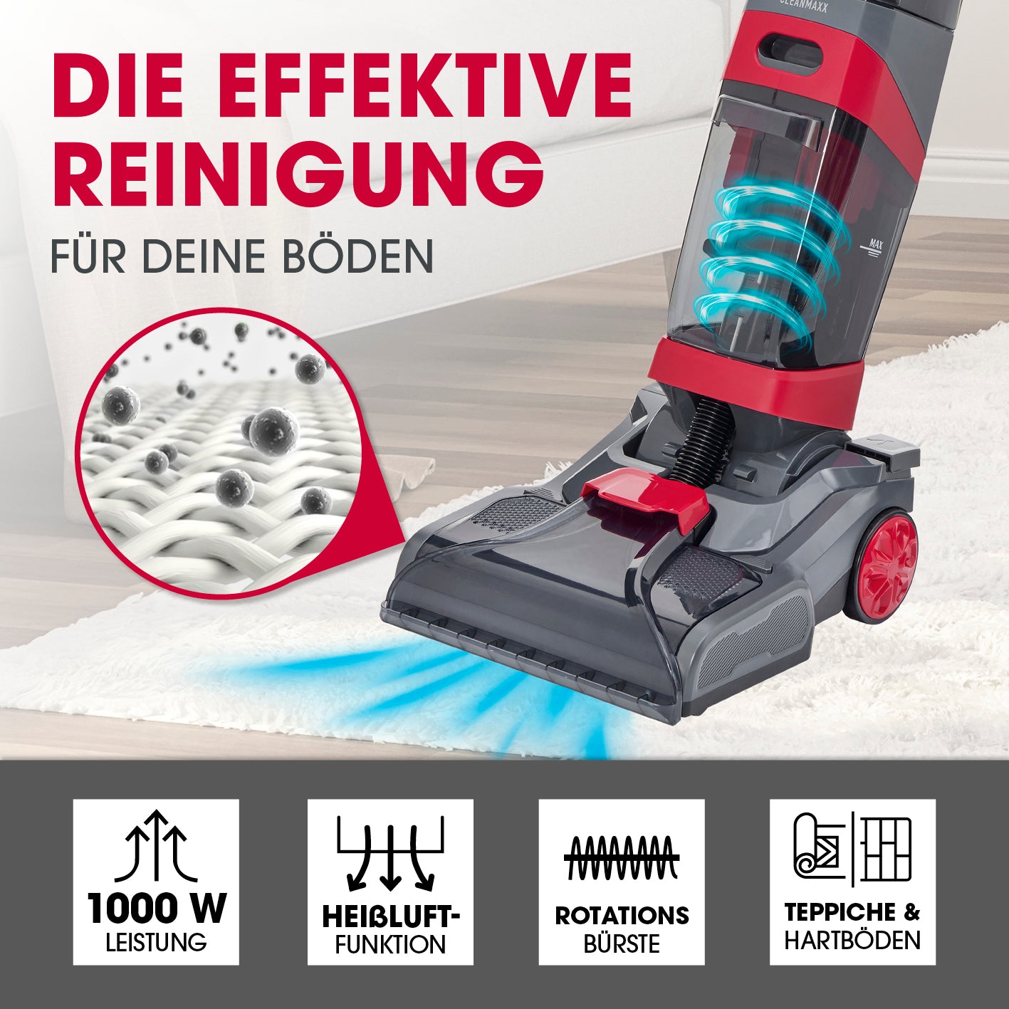 AquaStream Plus DUO Teppich- und Hartbodenreiniger