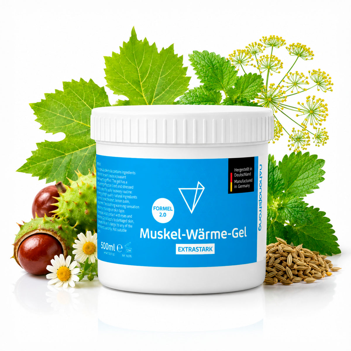 Muskel-Wärme-Gel - 500 ml