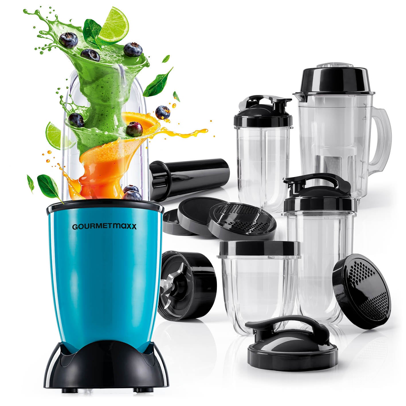 Mr. Magic Power 400 Pro mit Zubehörset XL - Grün/Schwarz