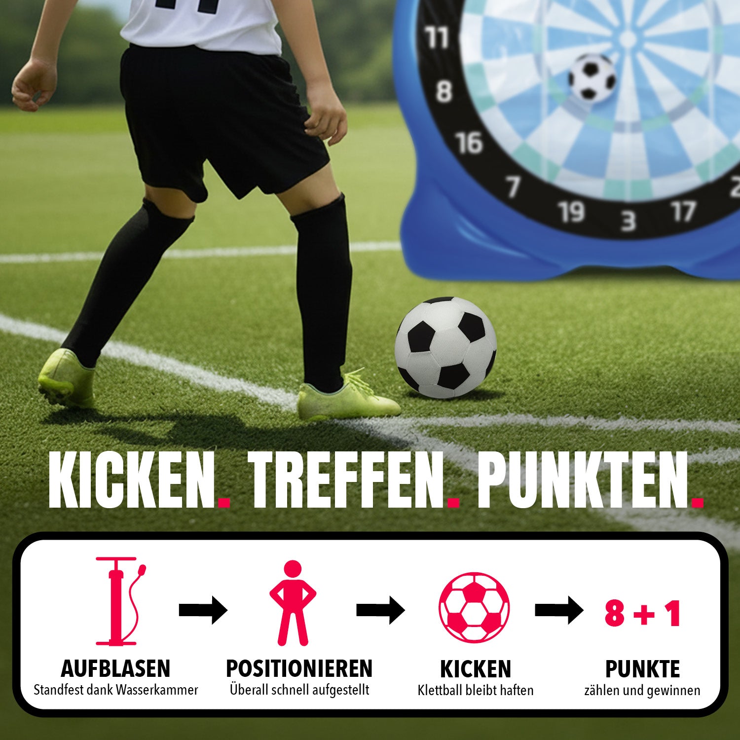 Fußball-Dart Set