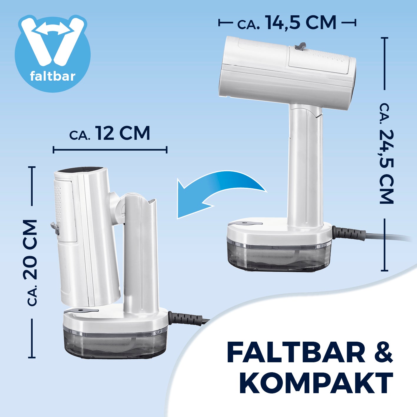 AeroTech 4000 Dampfglätter 3in1