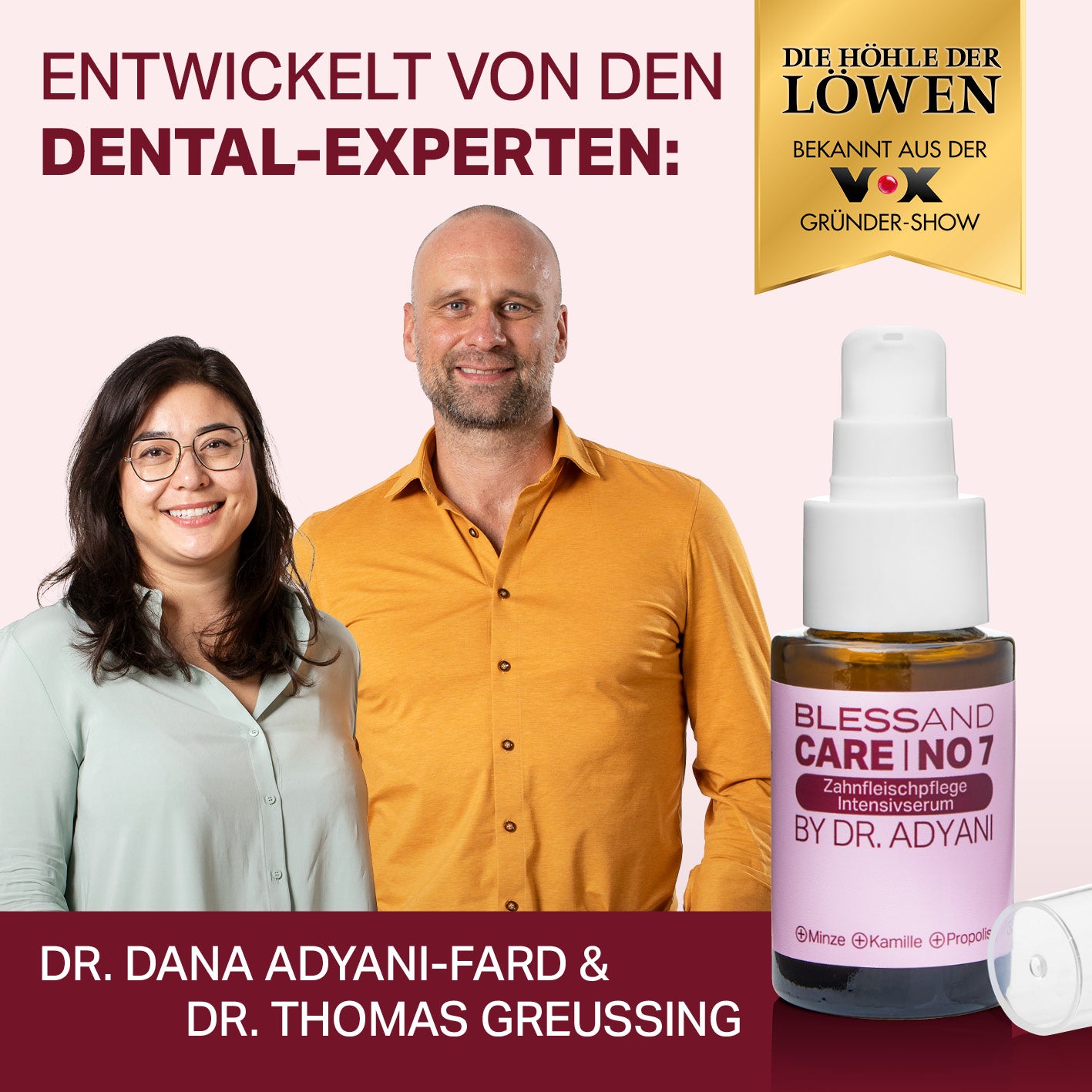Zahnfleischgel Intensivserum No.7 by Dr. Adyani, 30 ml