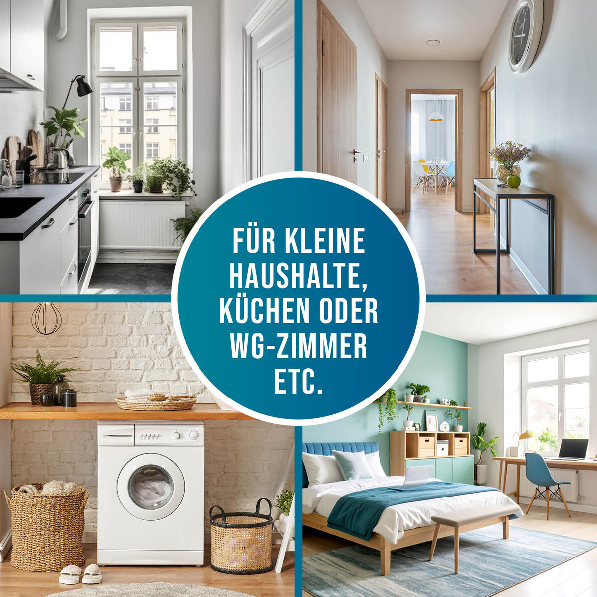 2in1 Glas- & Pfandflaschen-Sammelbehälter