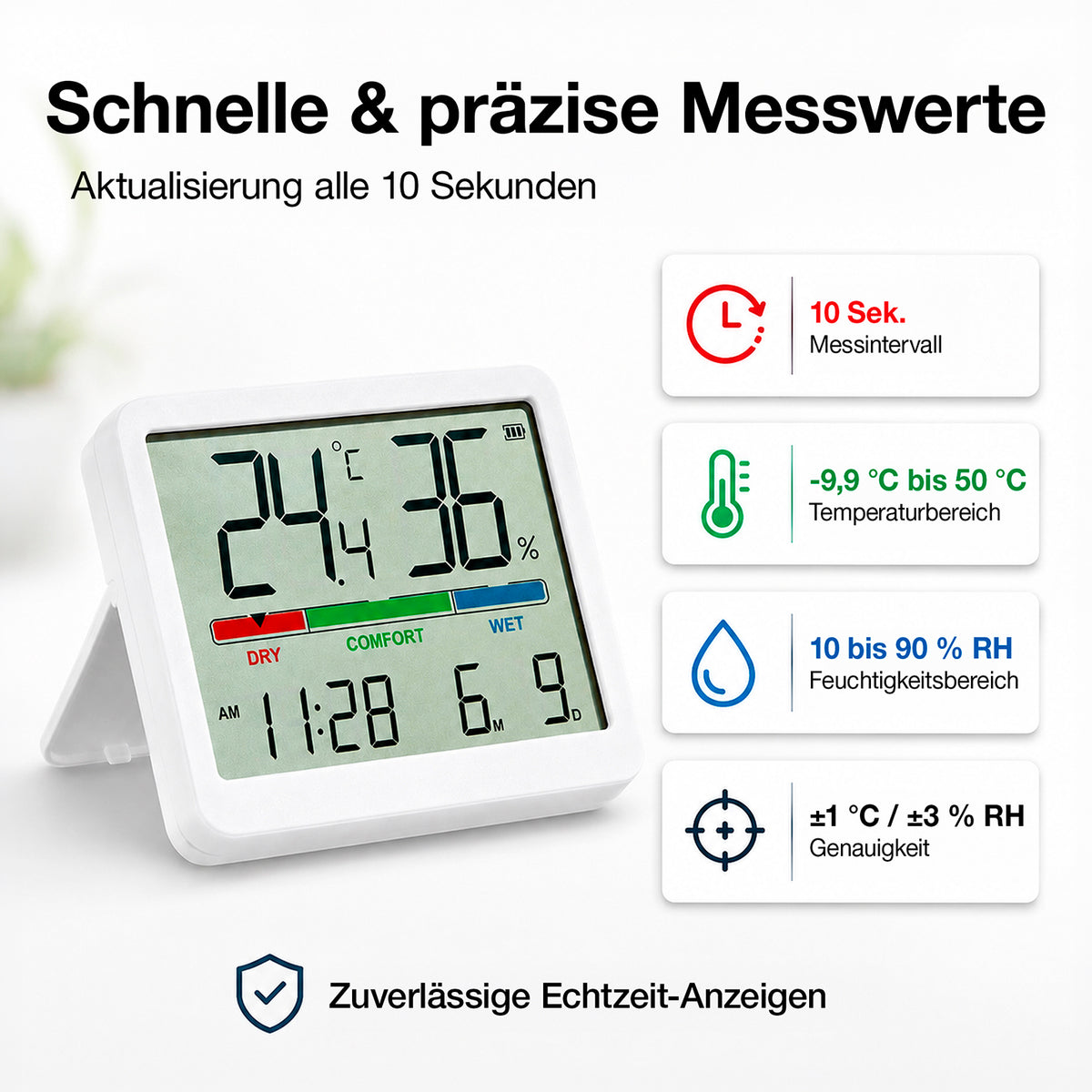 Digitales Thermo- & Hygrometer