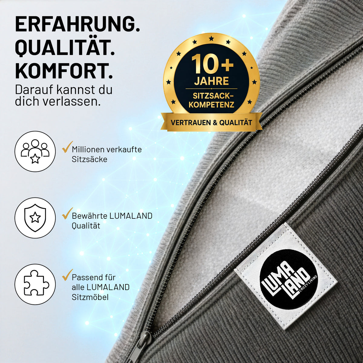 EPS Perlen (430 L) - Sitzsack Füllung - Nachfüllpack