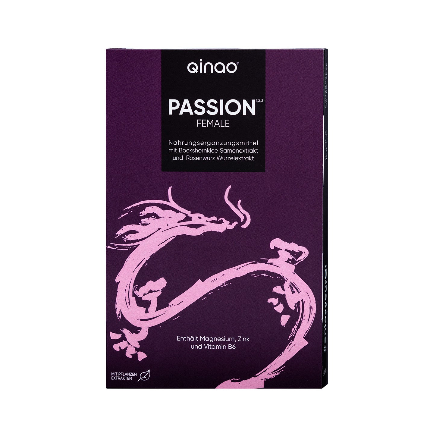 Nahrungsergänzungsmittel FEMALE - 2er-Set mit Vitamin B6, Zink, Bockshornklee und Rosenwurz, vegan, zuckerfrei, laktose- und glutenfrei.