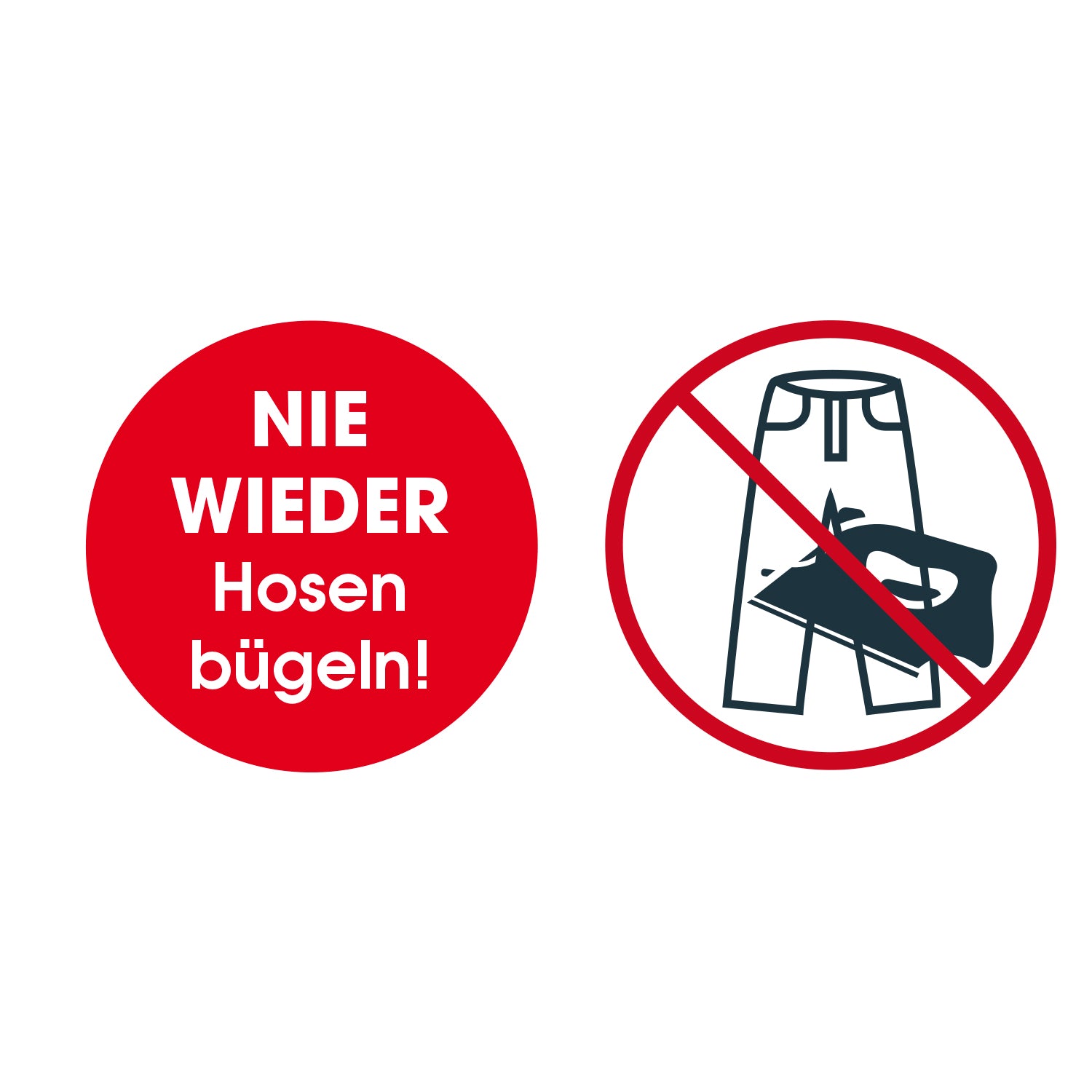 Bügler-Aufsatz für Hosen - silber/weiß, trocknet und bügelt Hosen automatisch, spart Zeit und schont den Stoff.