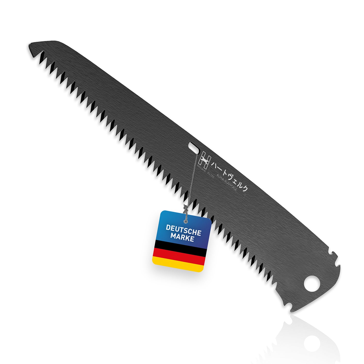 Ersatzsägeblatt für Japansäge ALPHA - 210 mm, robustes SK5-Karbonstahlblatt mit deutscher Präzision und 3D-Verzahnung von HARDTWERK.