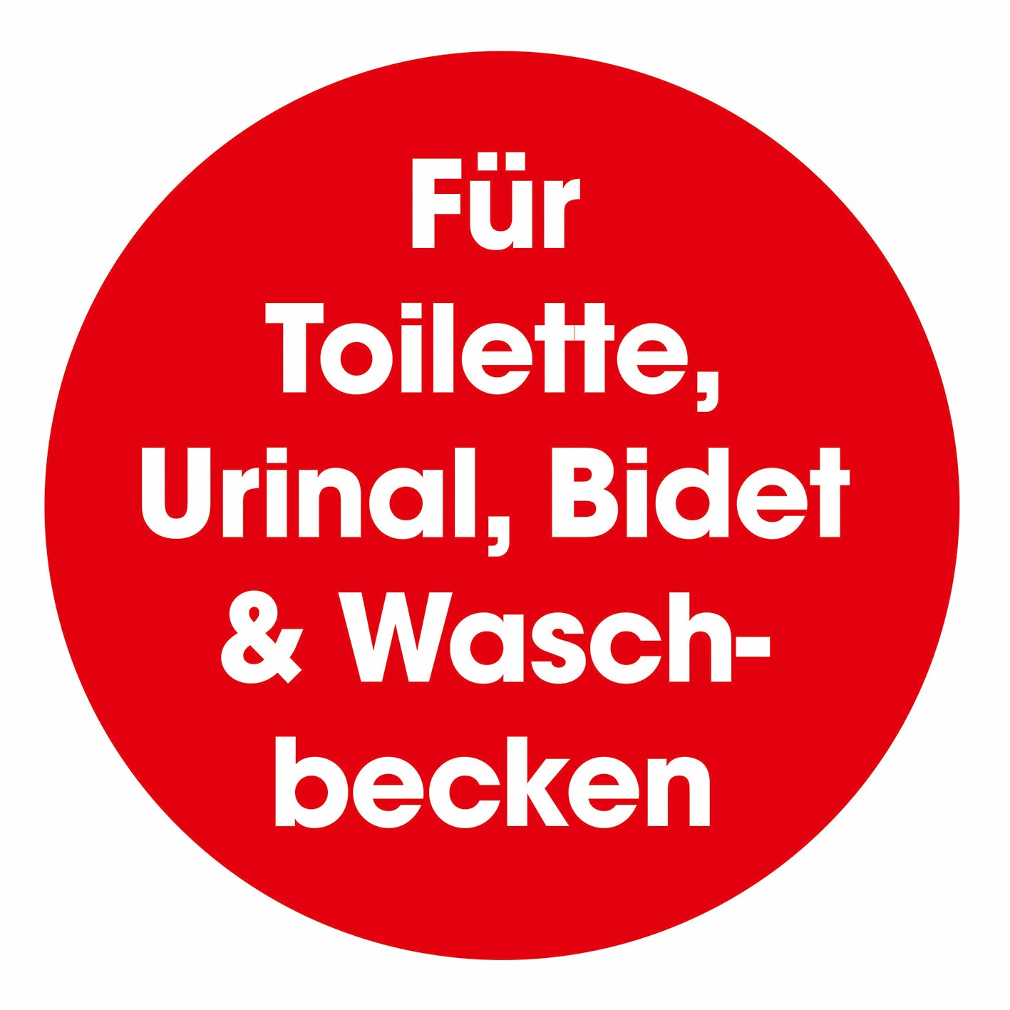 WC Intensiv-Schaum für selbstreinigenden Kraftschaum bei Toilette, Urinal, Bidet und Waschbecken, 1,5kg Pulver.