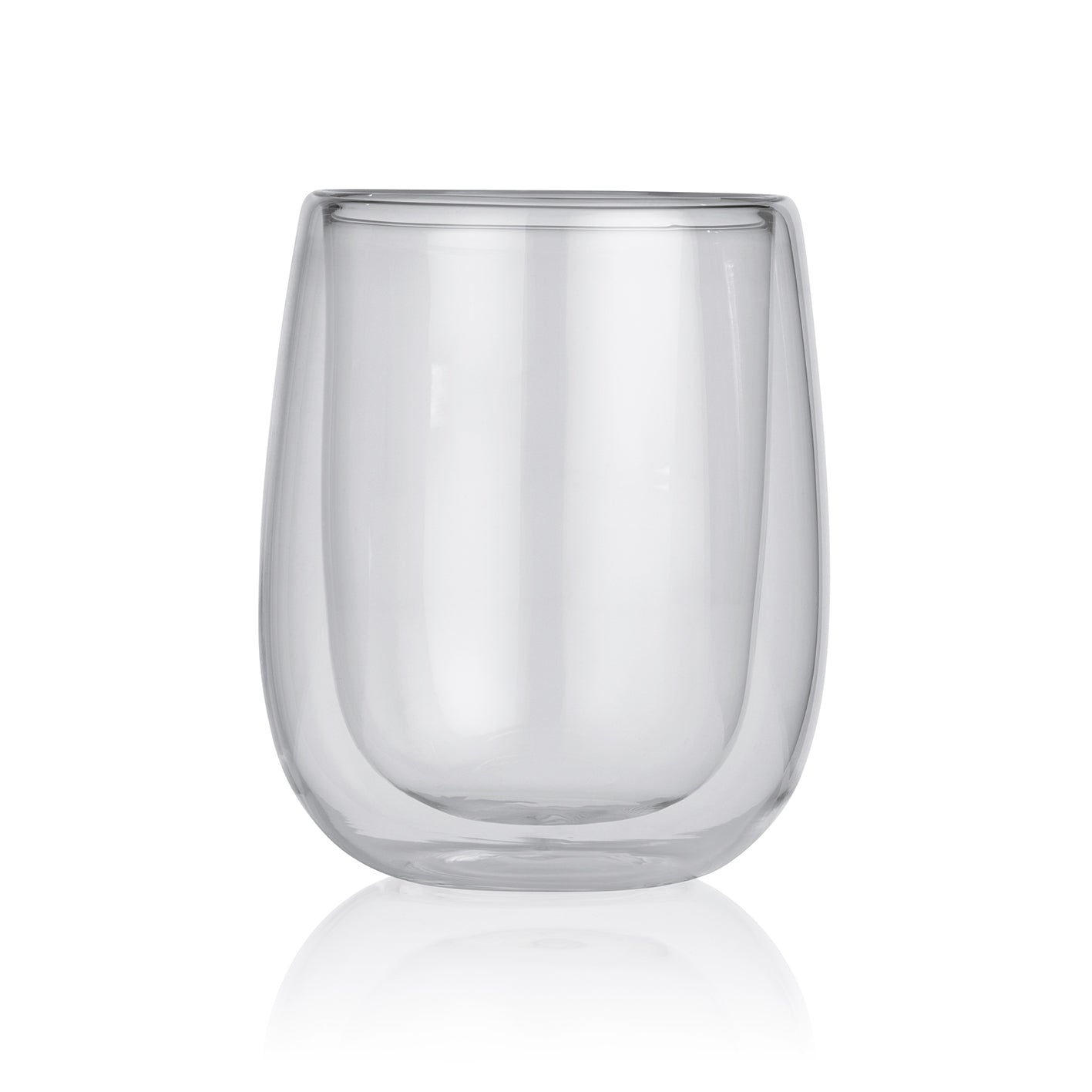 Latte Macchiato Thermogläser - 6er-Set, doppelwandiges Borosilikatglas, hitzeisolierend, 350 ml, ideal für heiße und kalte Getränke.