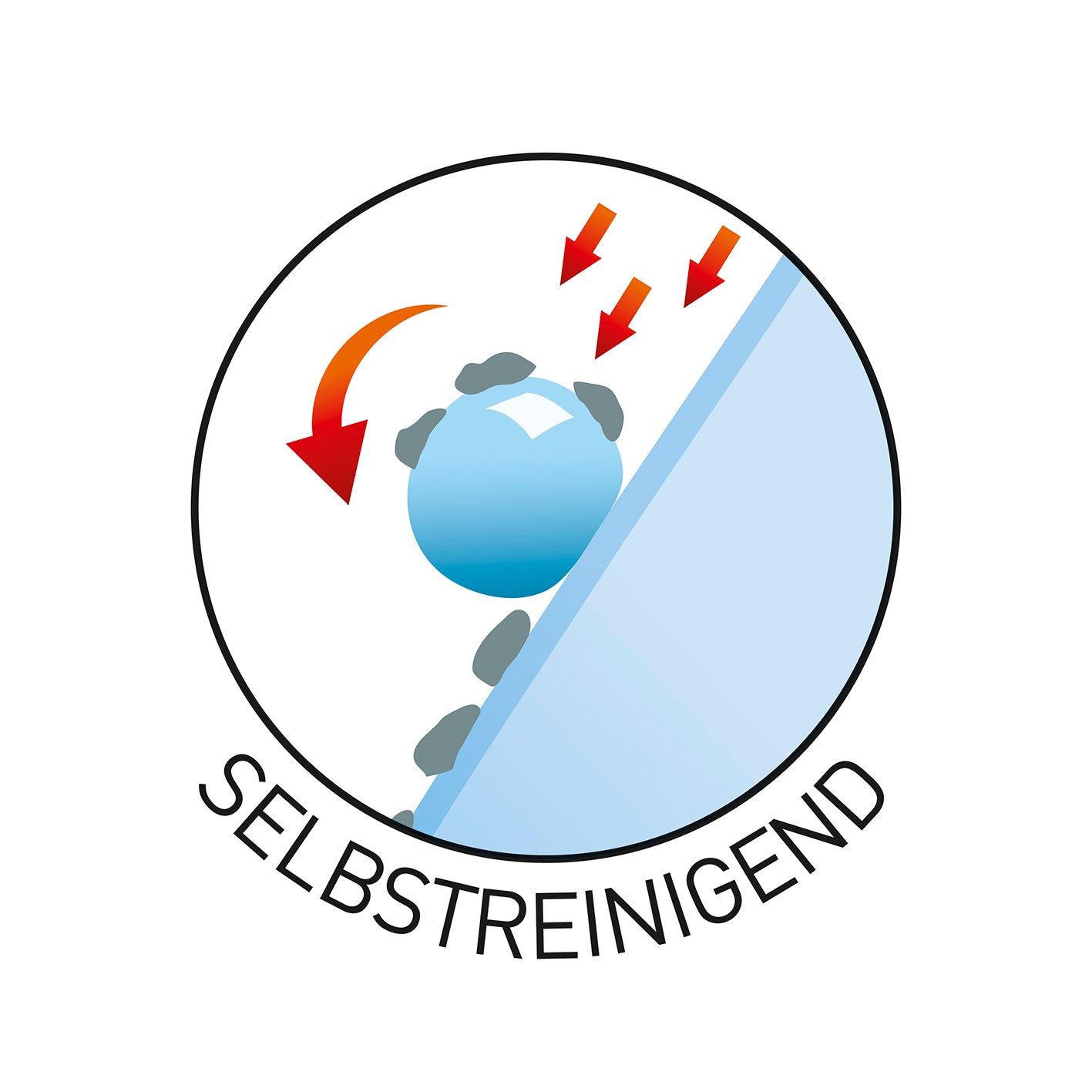 Selbstreinigendes Prinzip der WC-Bürste Silikonkopf Edelstahl/blau mit Bürstenhalter für hygienische Sauberkeit bei jedem Spülgang.