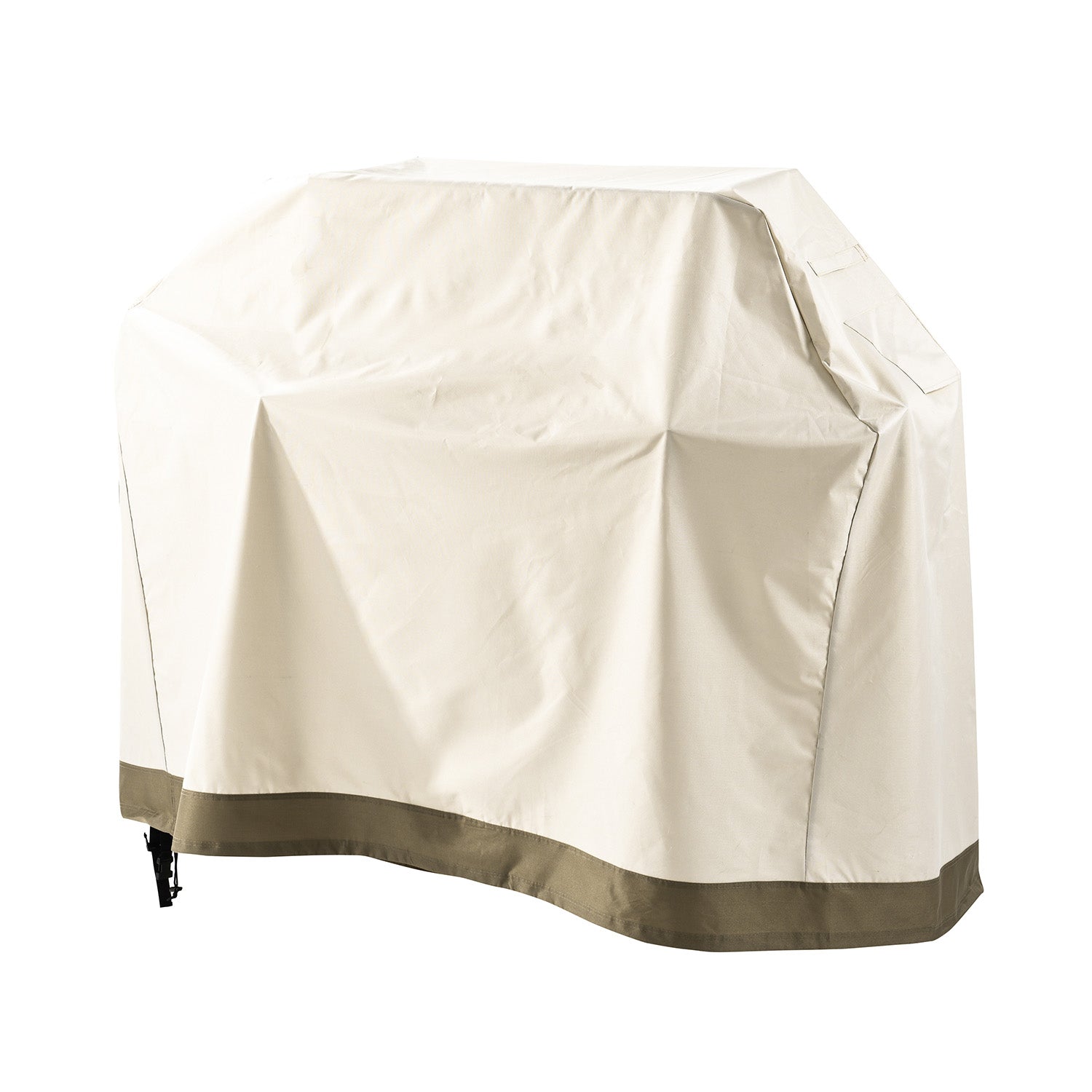 Gartenmöbelabdeckung Grill Abdeckhaube 183 x 68 x 133 cm beige, wasserdicht, robust, wetterfest, schützt vor Regen, Wind, Staub und Schnee.