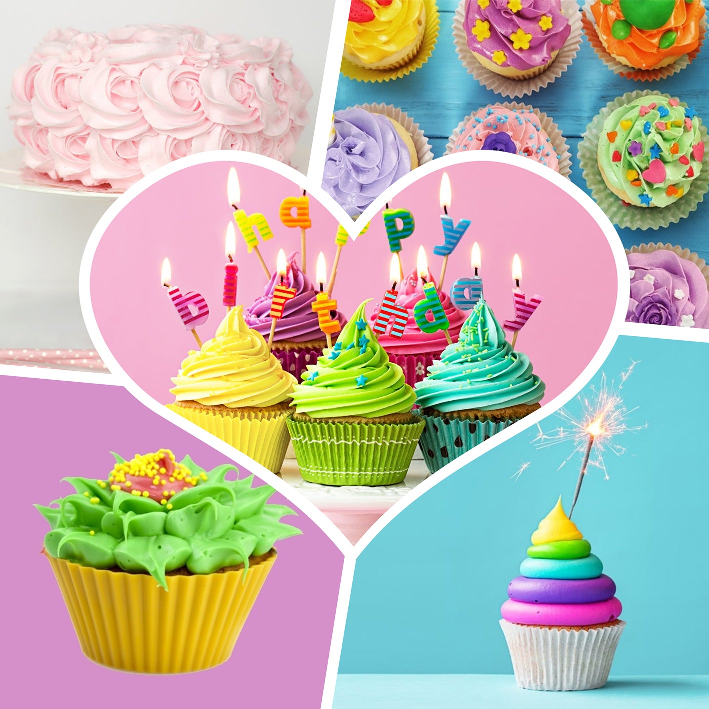 Baumwollspritzbeutel - 2er-Set, 35 cm & 40 cm, wiederverwendbar, ideal zum Verzieren von Kuchen, Muffins und Cupcakes.