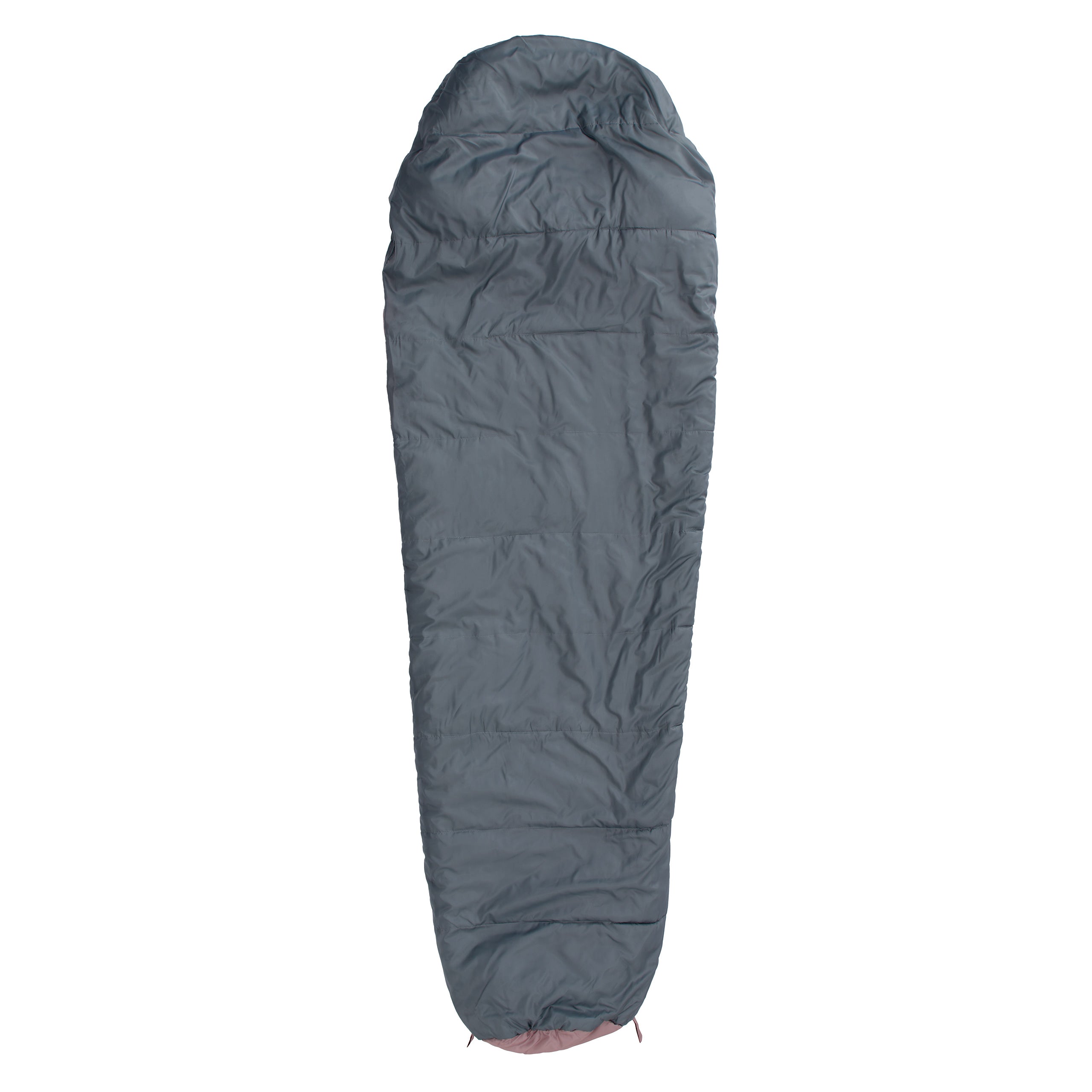Camping Schlafsack Classic - Mumienschlafsack mit wasserabweisendem Außenmaterial, ideal für Outdoor und Camping, 230 x 80 x 55 cm, Rosé.