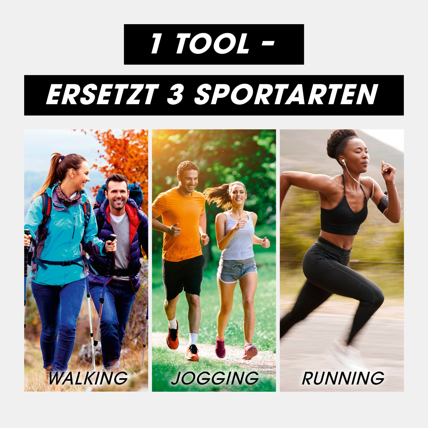 Vibrationstrainer - 4-tlg. - türkis kompakter Ganzkörpertrainer mit 99 Stufen und großem LCD für Vibrationsgeschwindigkeit, Zeit und Kalorienverbrauch.