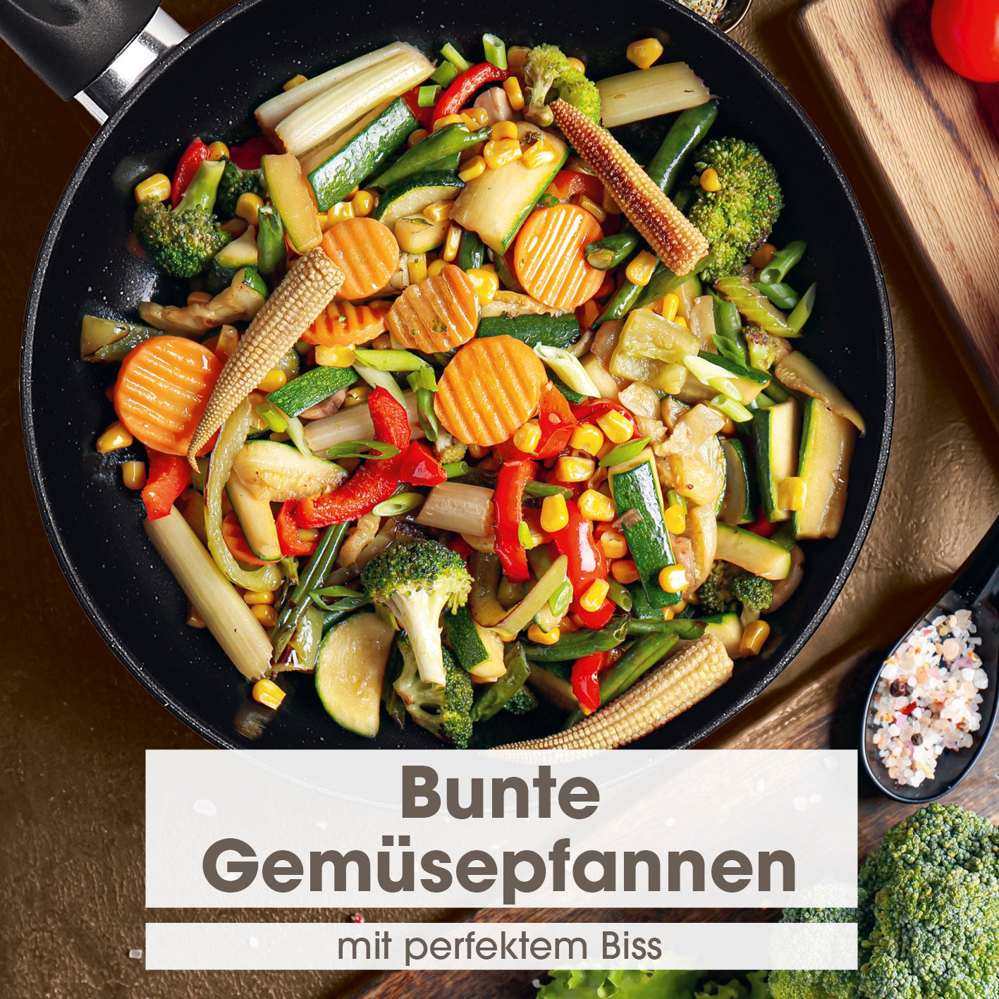 Karbonstahl-Bratpfanne Ø 20 cm mit 2-fach Antihaftbeschichtung für fettarmes Braten und perfekte Hitzeverteilung auf allen Herdarten.