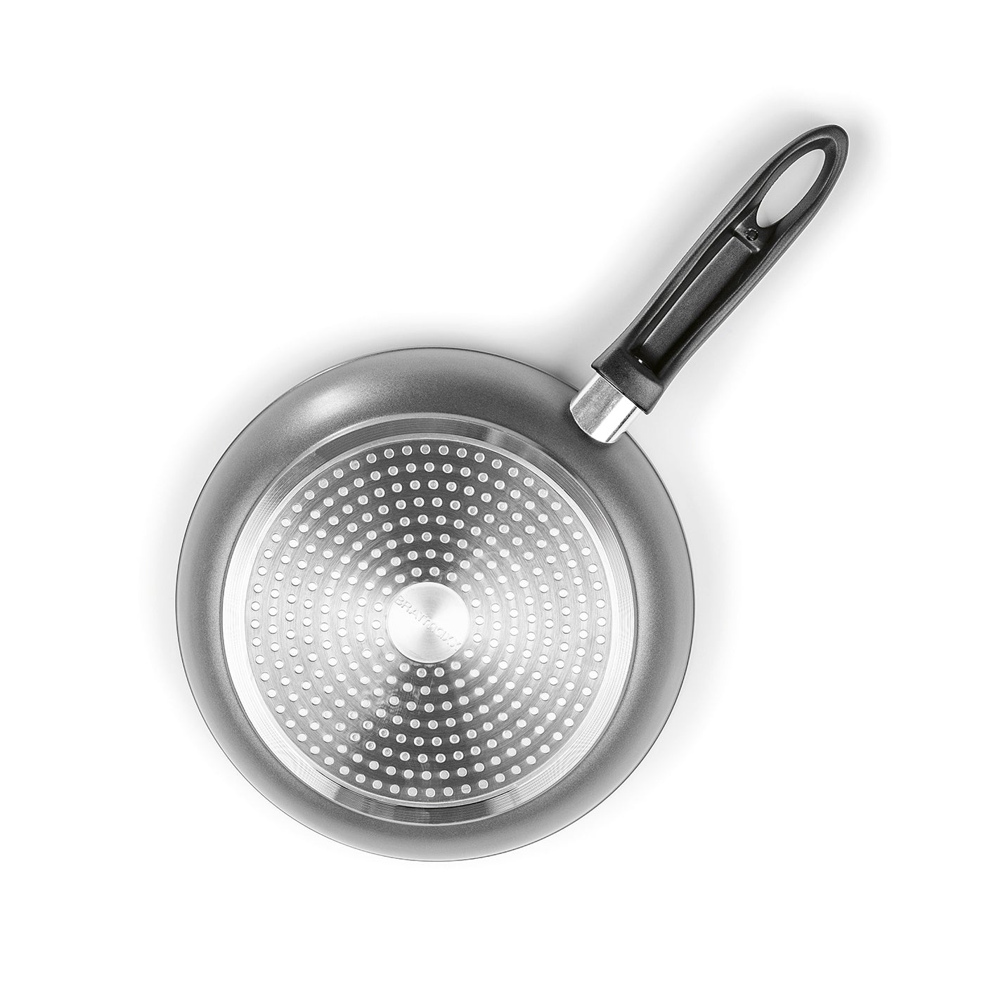 Aluminium-Pfanne mit Cool-Touch-Griff - Geschmiedet - 24 cm, Antihaftbeschichtet, rutschfester Griff und stabile Konstruktion.