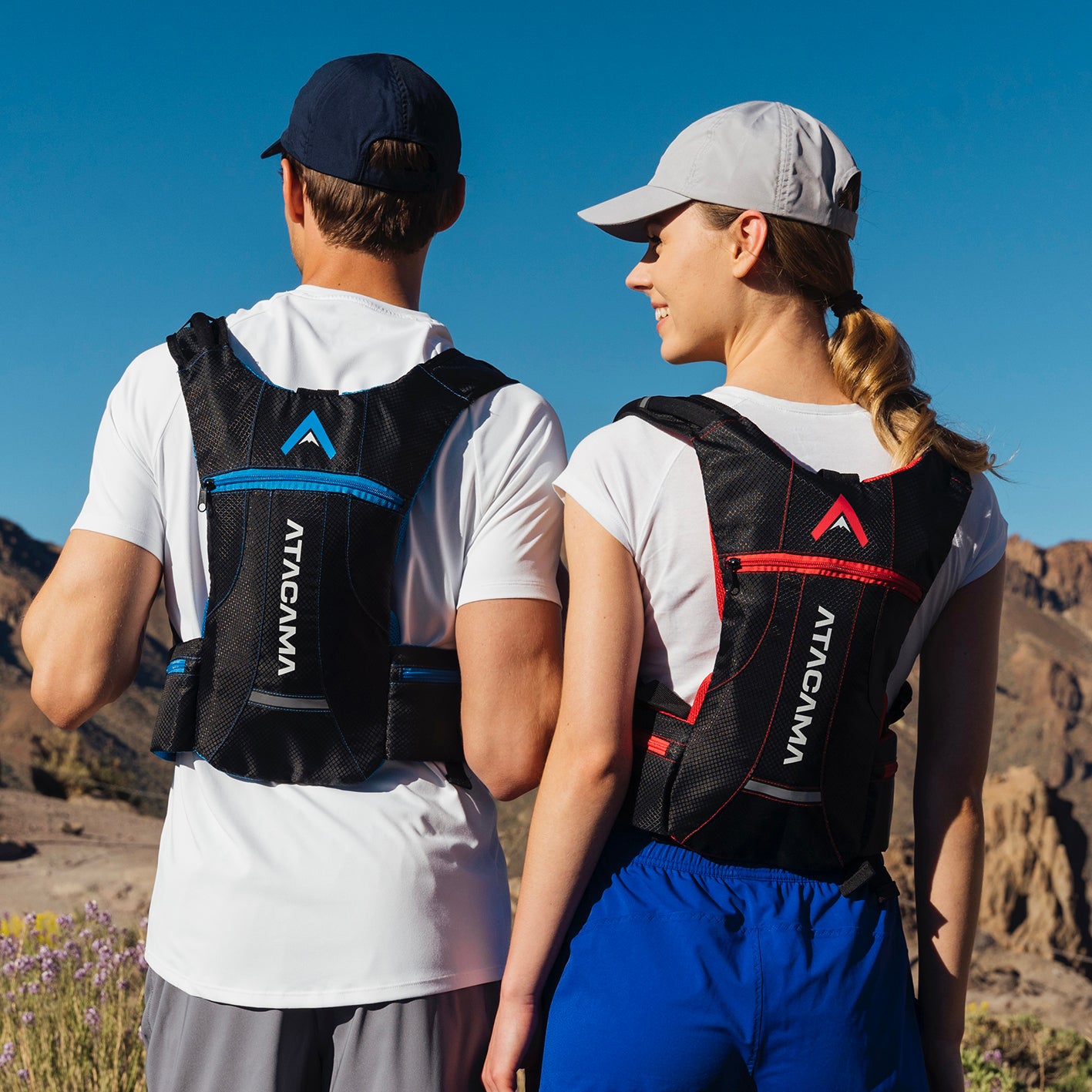 Trinkrucksack für 2 L Trinkblase - Rot, ultraleicht, wasserfest mit Polsterung, ideal für Sport und Outdoor-Aktivitäten.