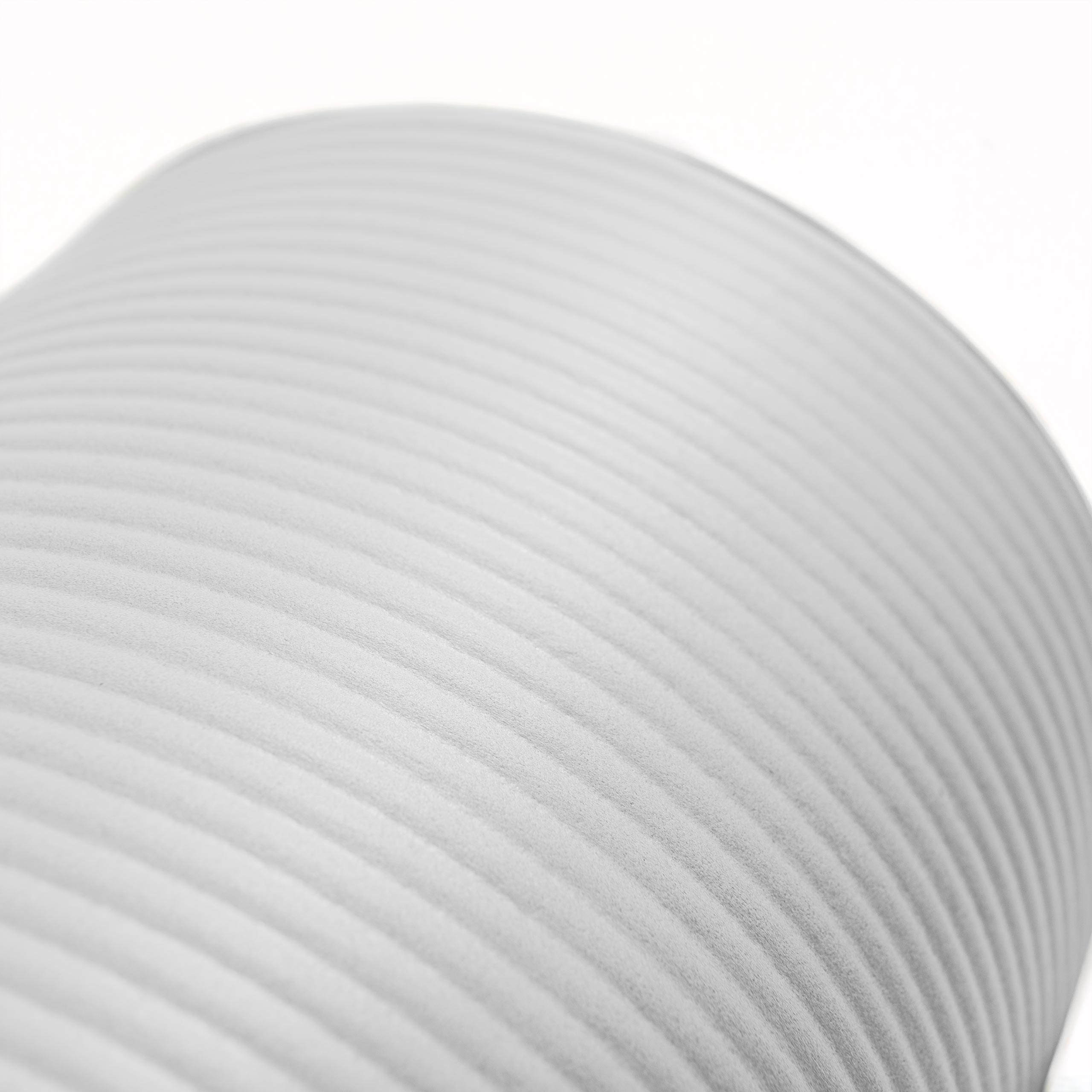 Fitness- & Gymnastikmatte - 183 x 61 x 1,2 cm - Weiß mit rutschfester Oberfläche und weichem, robustem Material für Yoga und Gymnastik.