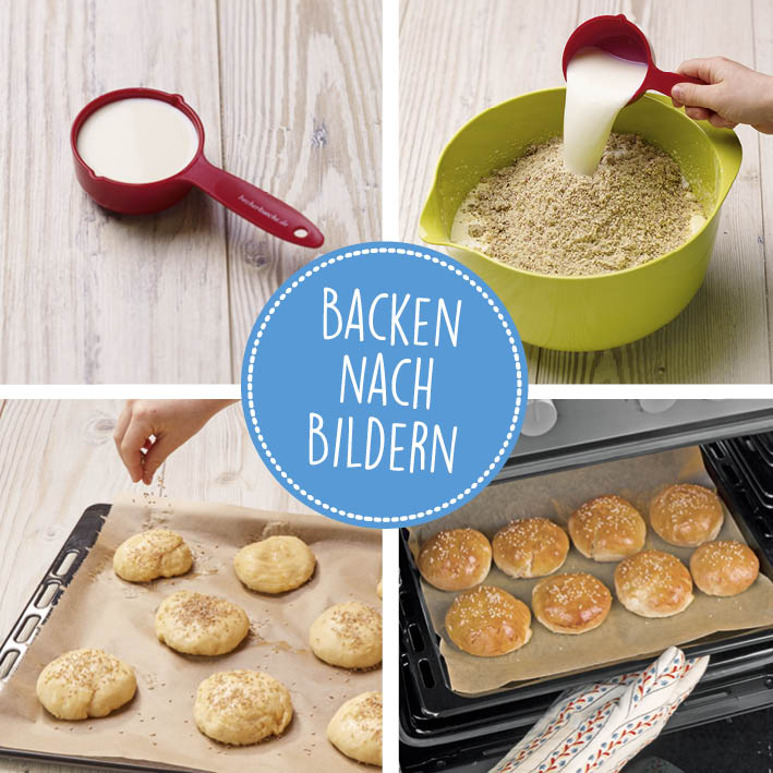 Rezeptbuch (Ergänzungsexemplar ohne Messbecher) - Band 5 - Ofen-Rezepte für die ganze Familie (DIN-A5) zeigt Schritt-für-Schritt Backanleitung.