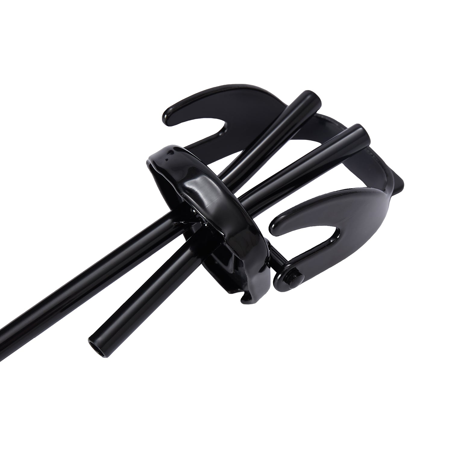 Adapter mit 2 Ansaugöffnung für Kraftstoffkanister Metall - unisize - schwarz, passend für 5-20L Kanister, mit Dichtung und 42 cm Länge.
