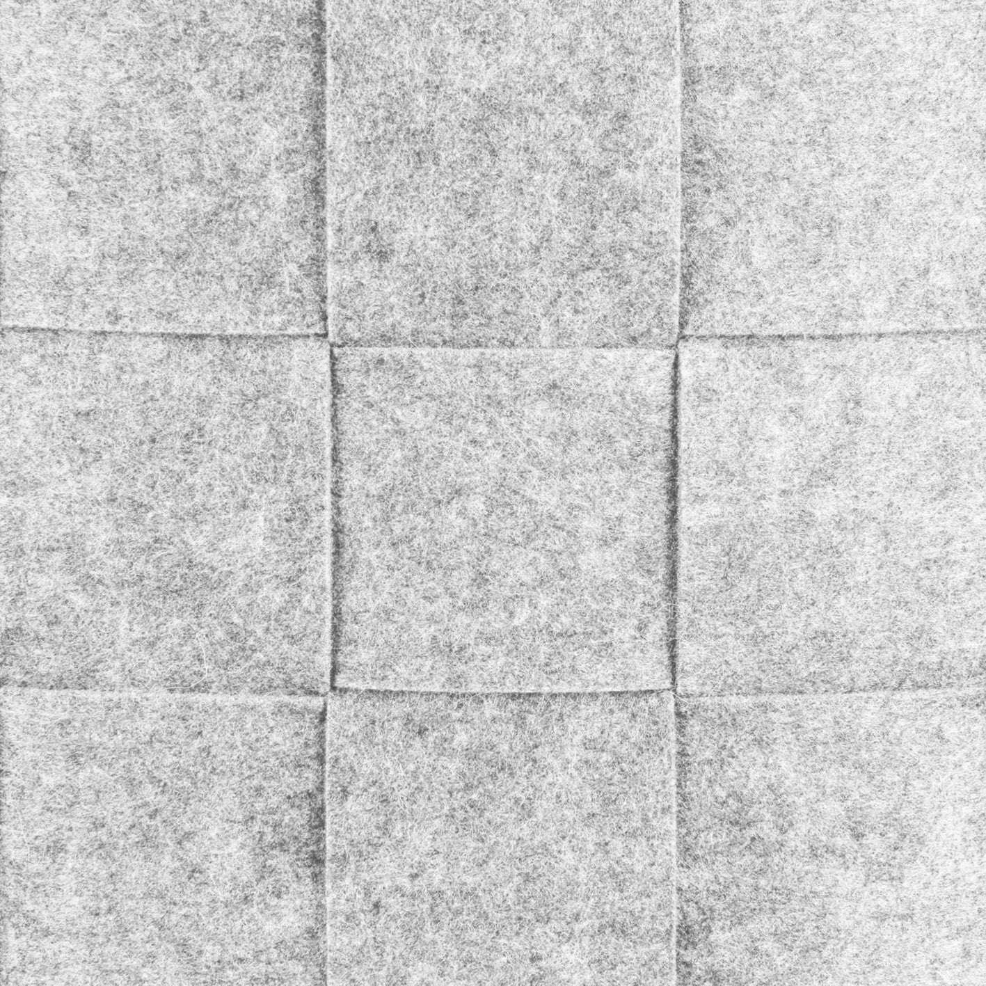 Filz-Aufbewahrungskorb S - 24 x 24 x 24 cm - Hellgrau aus robustem Filz, faltbar und bodenschonend für vielseitige Aufbewahrung im Haushalt.
