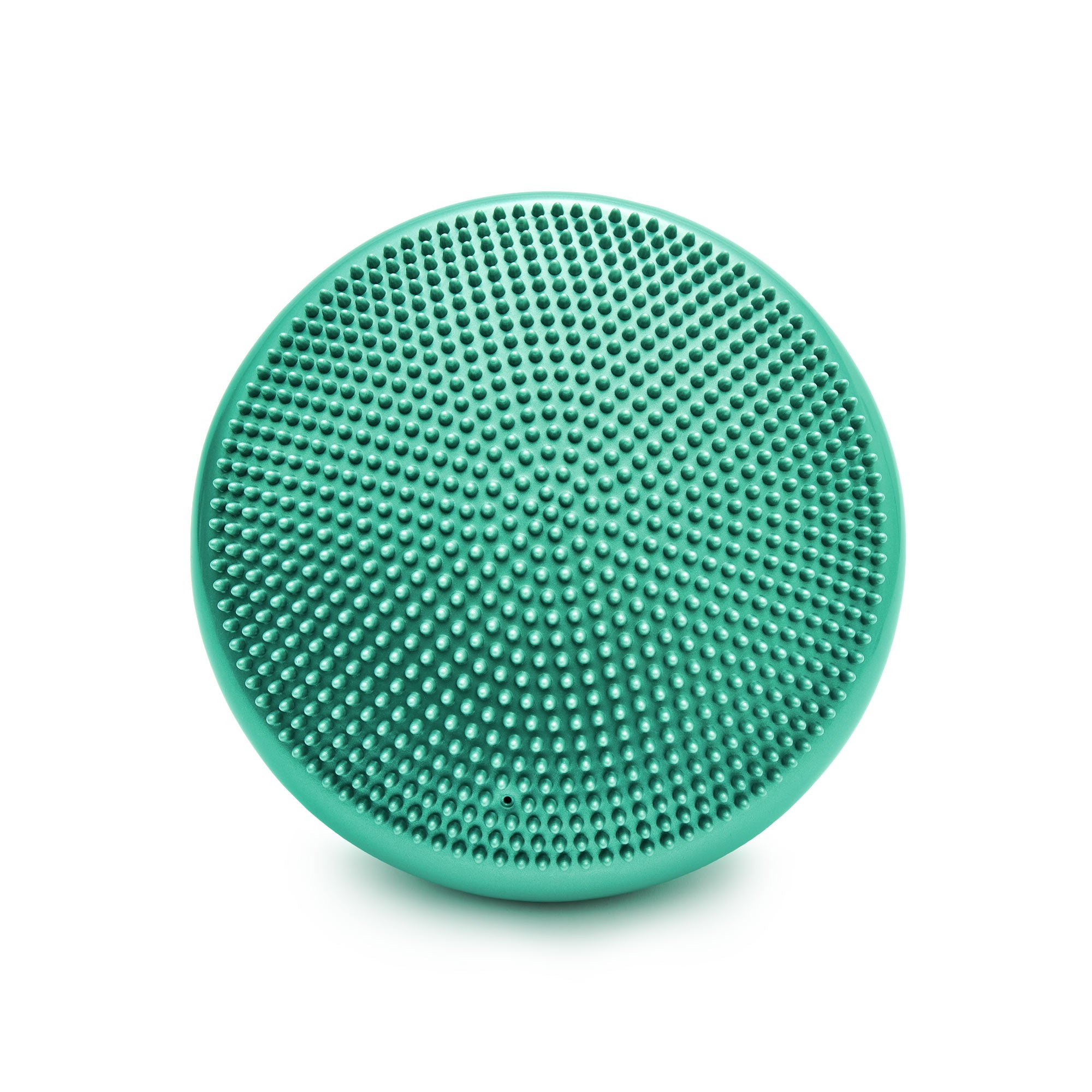 Ballsitzkissen "Blowup" - Inkl. Pumpe - Ø 33 cm - Türkis, ergonomisches Balance Kissen mit Noppen für Massage und Komfort.
