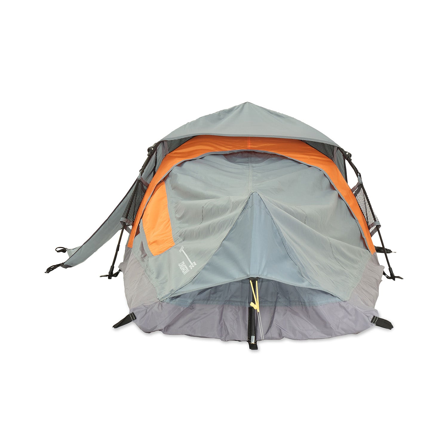 1-Personen-Zelt - Rechteck - 220x80x50 cm - Grau, ultraleichtes Wanderzelt mit Quick Up Aufbau und effektivem Schutz vor Sonne, Regen und Wind.