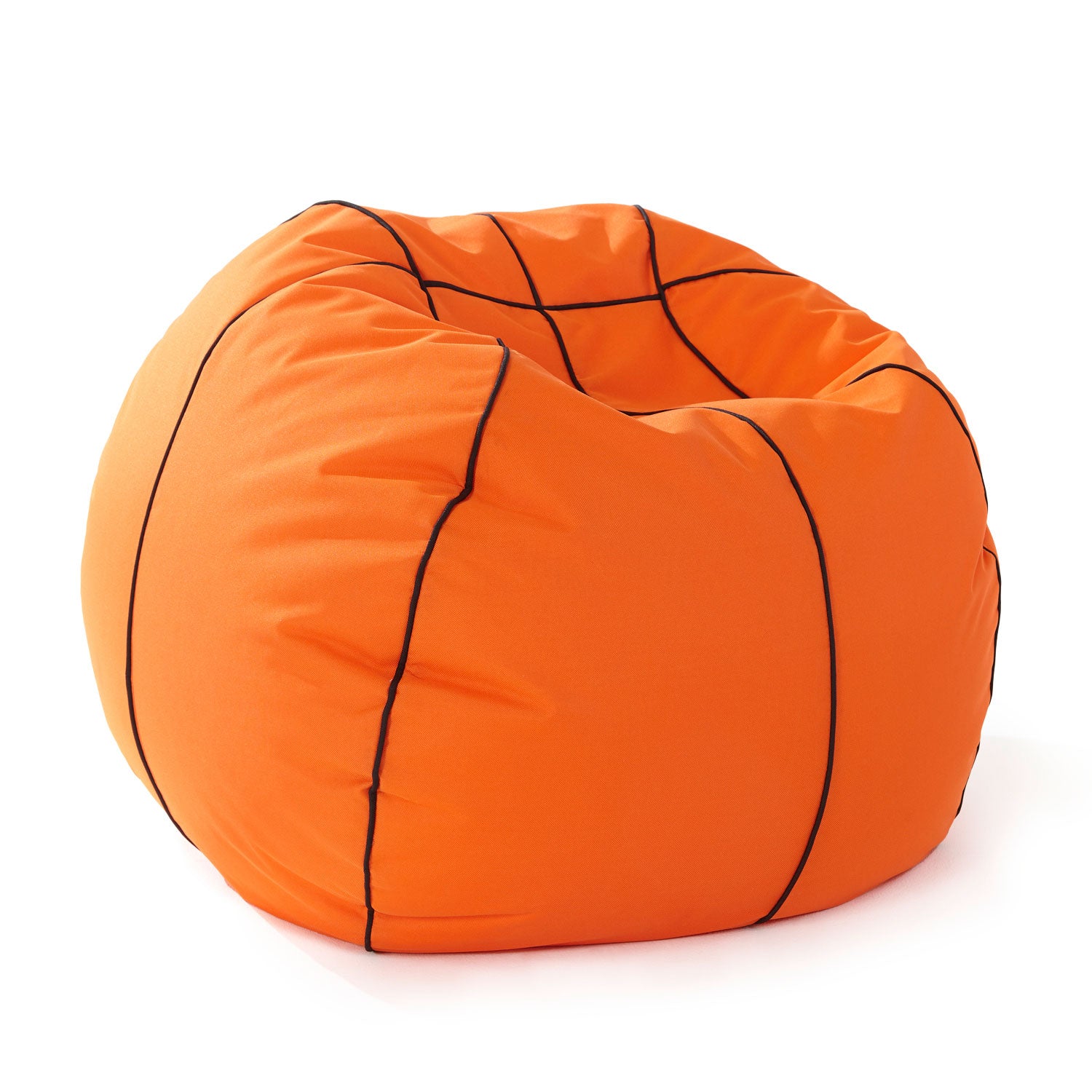 Luxury Basketball Sitzsack (300 L) – bequemer XXL-Sitzsack im sportlichen Basketball-Design für indoor und outdoor.
