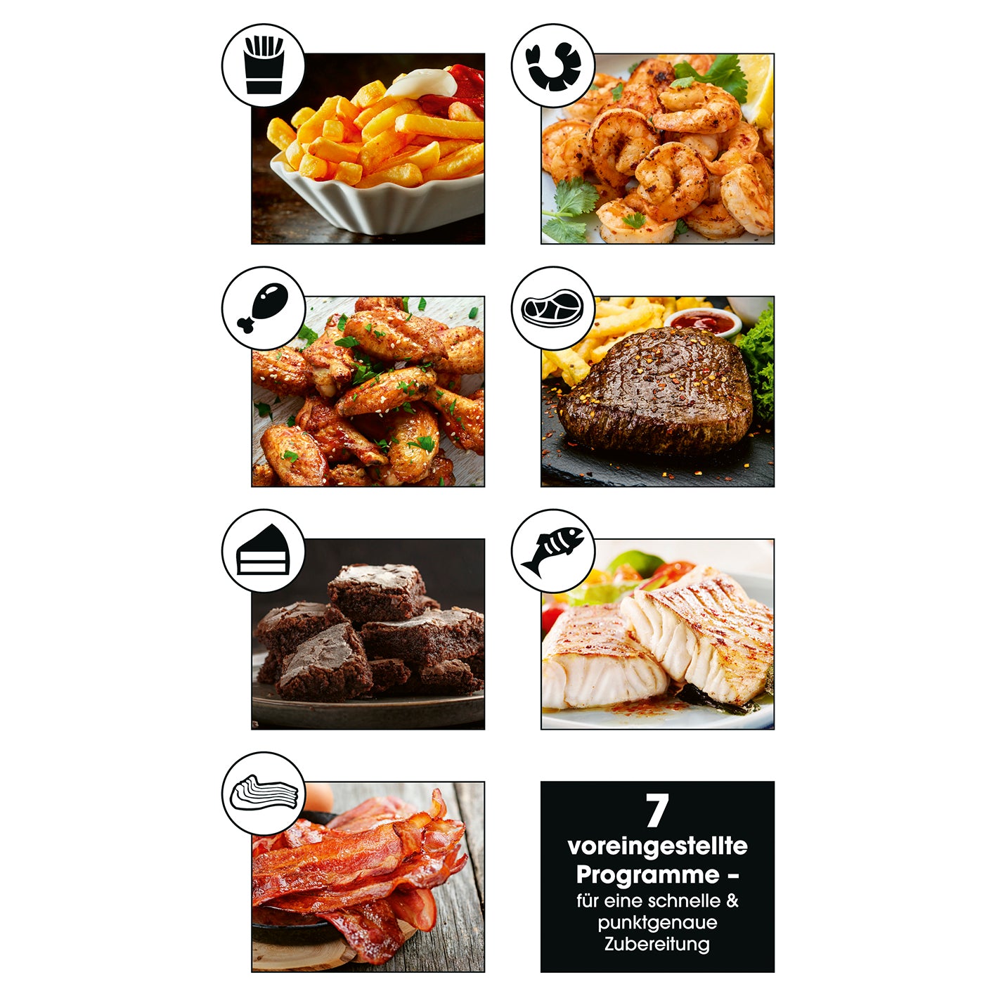 GOURMETmaxx Heißluft-Fritteuse Digital 4l 1400W schwarz