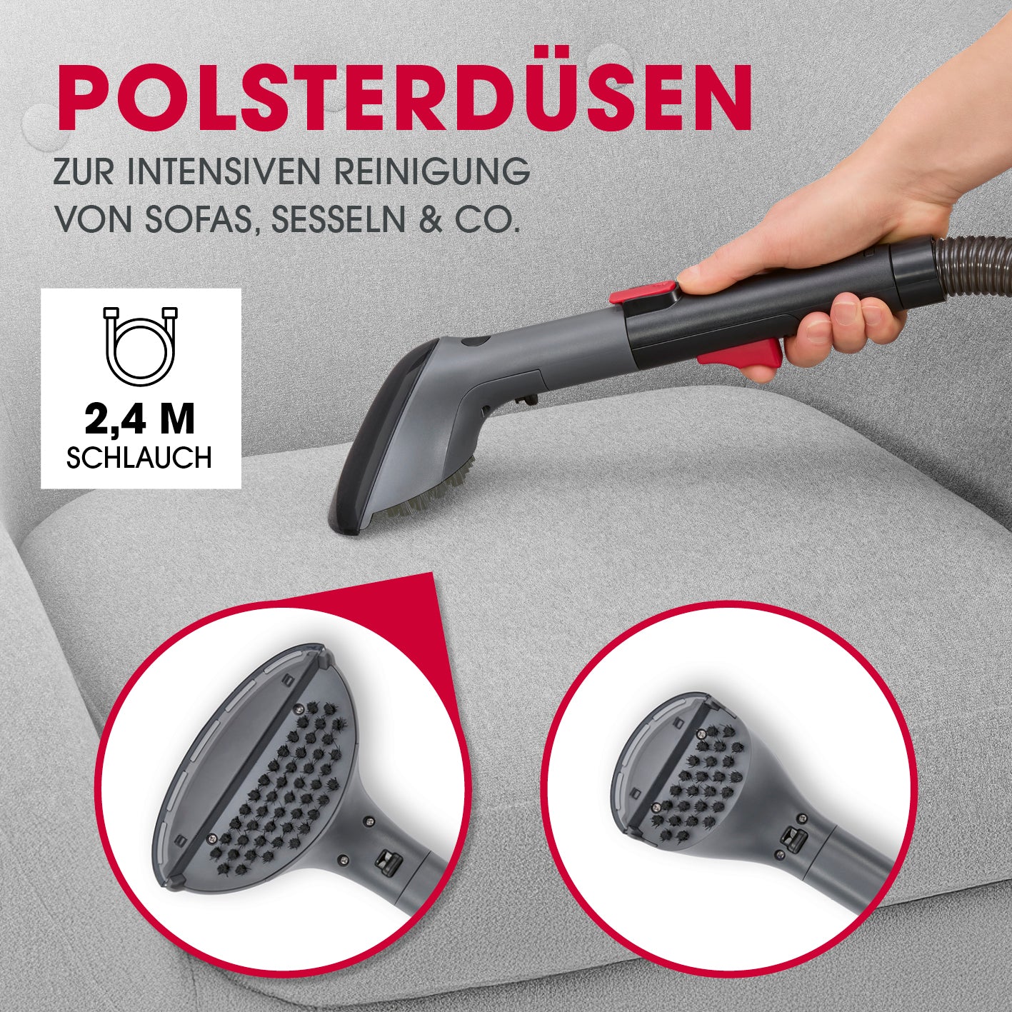 AquaStream Plus DUO Teppich- und Hartbodenreiniger