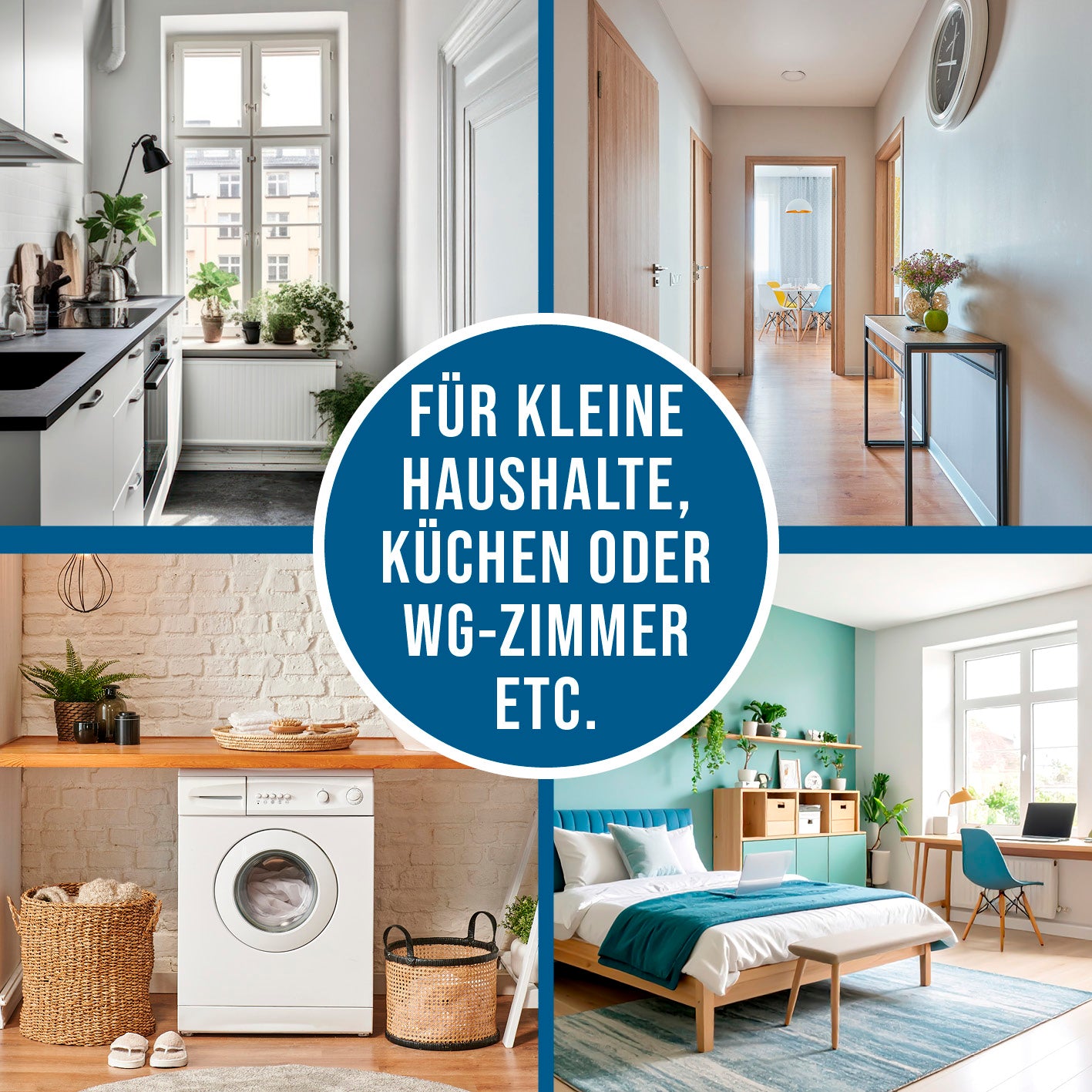 Pfandflaschen-Sammelbehälter inkl. Türhaken - Anthrazit, ideal für kompakte Räume wie Küchen, WGs oder kleine Haushalte.