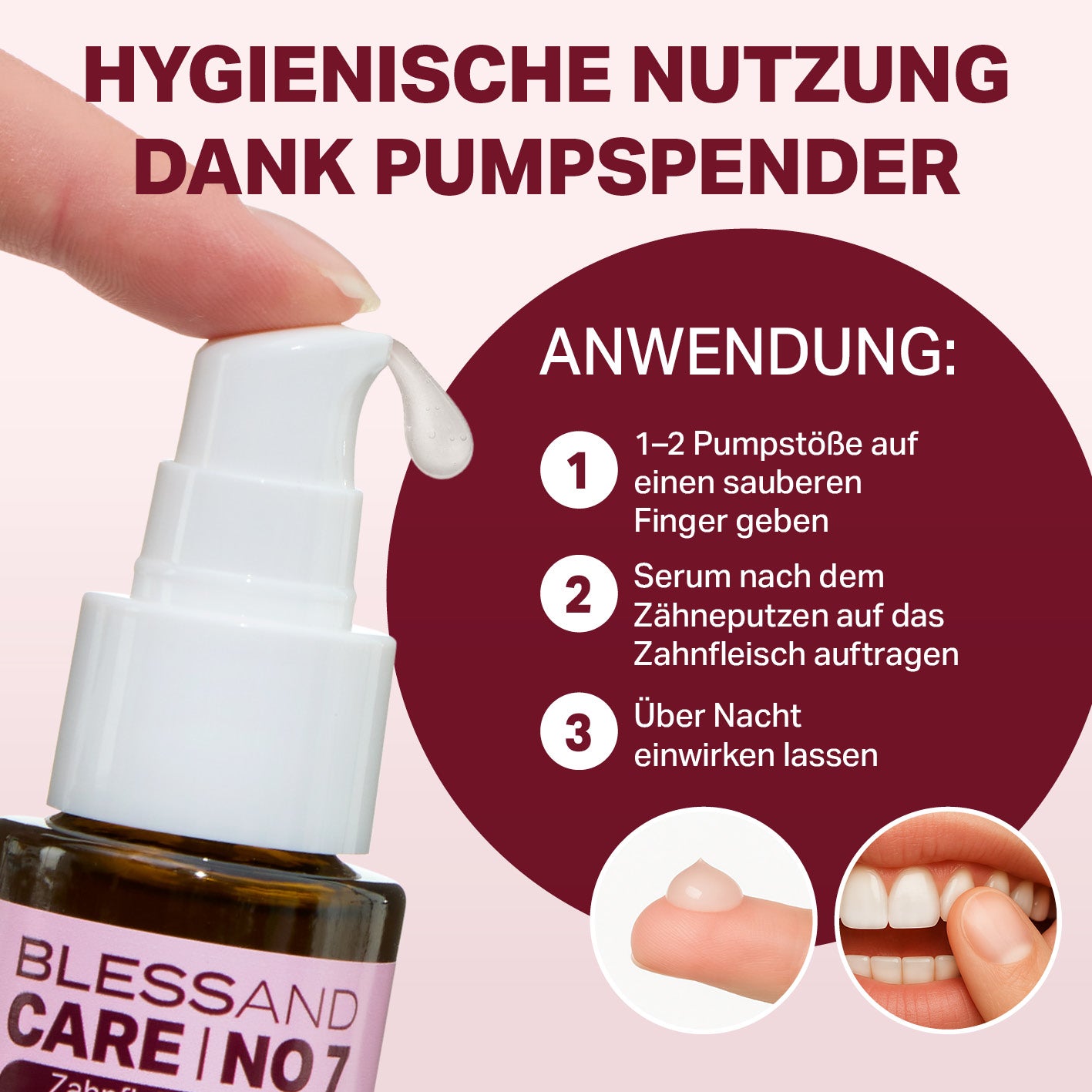 Zahnfleischgel Intensivserum No.7 by Dr. Adyani, 30 ml