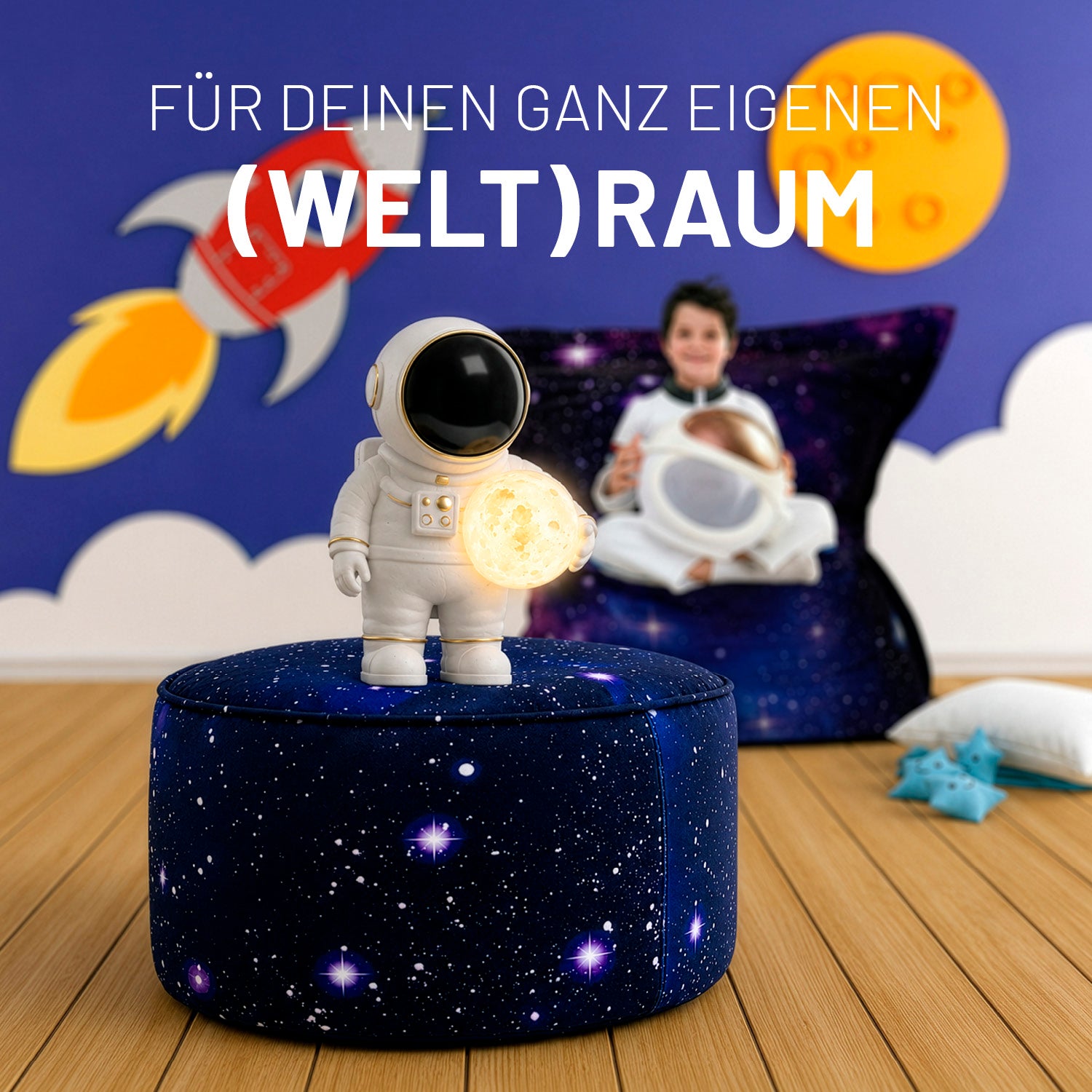 Sitzsack Pouf Galaxy