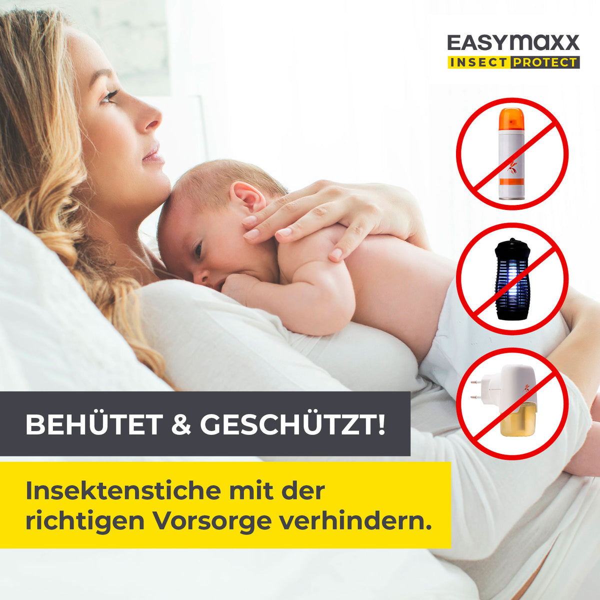 Insektenschutzgitter mit Magnetbefestigung - 4er-Set