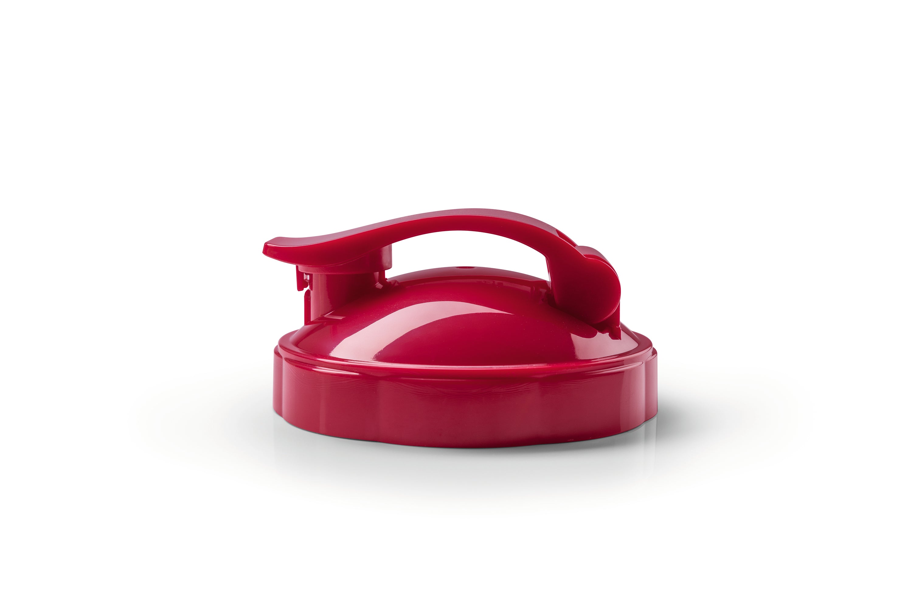 Zubehörset L für Mr. Magic Power 400 Pro - Rot, praktischer roter Deckelaufsatz für den Entsafteraufsatz und To-go-Becher.