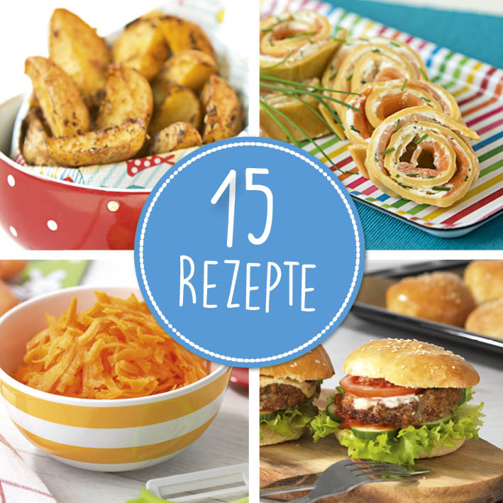 Rezeptbuch (Ergänzungsexemplar ohne Messbecher) - Band 5 - Ofen-Rezepte für die ganze Familie (DIN-A5) mit 15 herzhaften Gerichten.