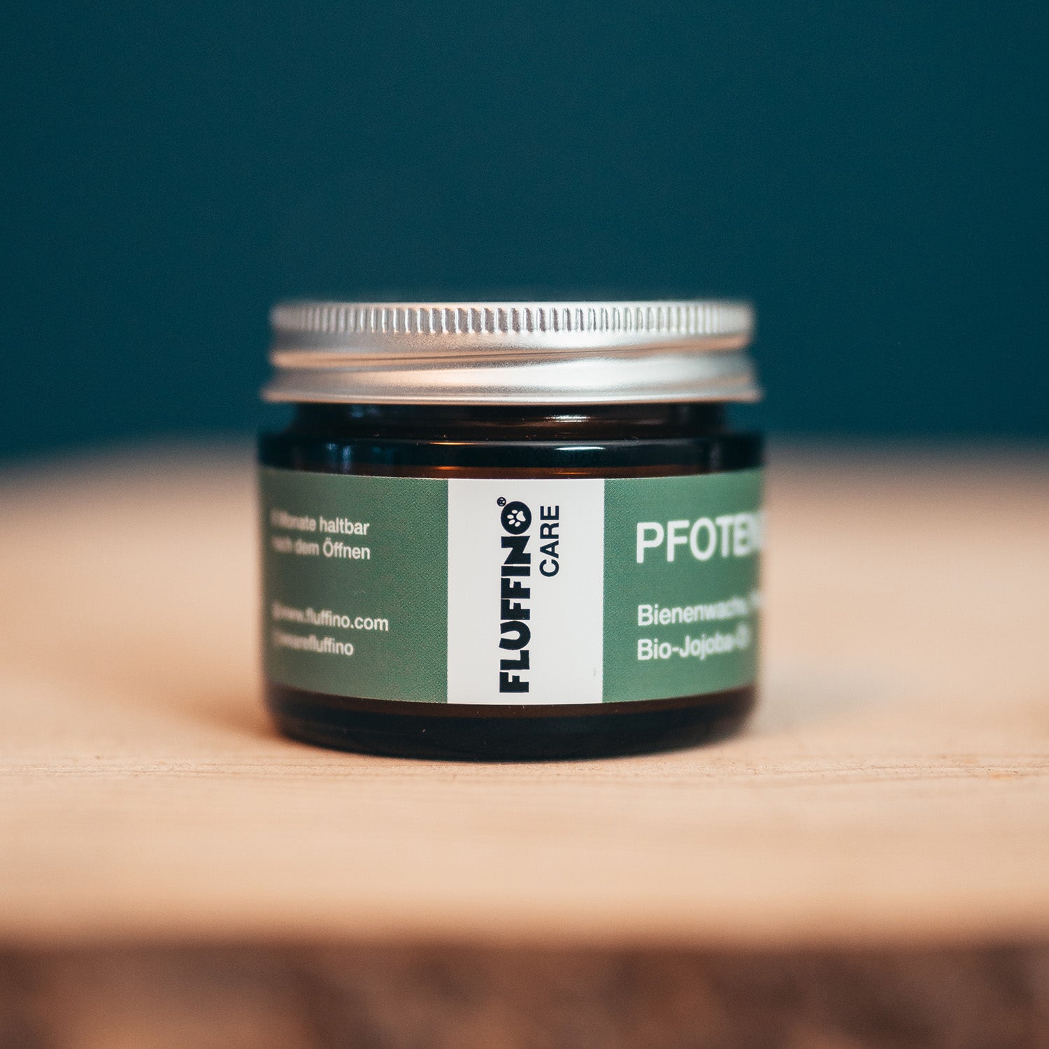 Pfotenbalsam - 50 ml - 100% natürlicher Pfotenschutz mit Bienenwachs, Bio-Jojobaöl und natürlichen Inhaltsstoffen von Fluffino Care.