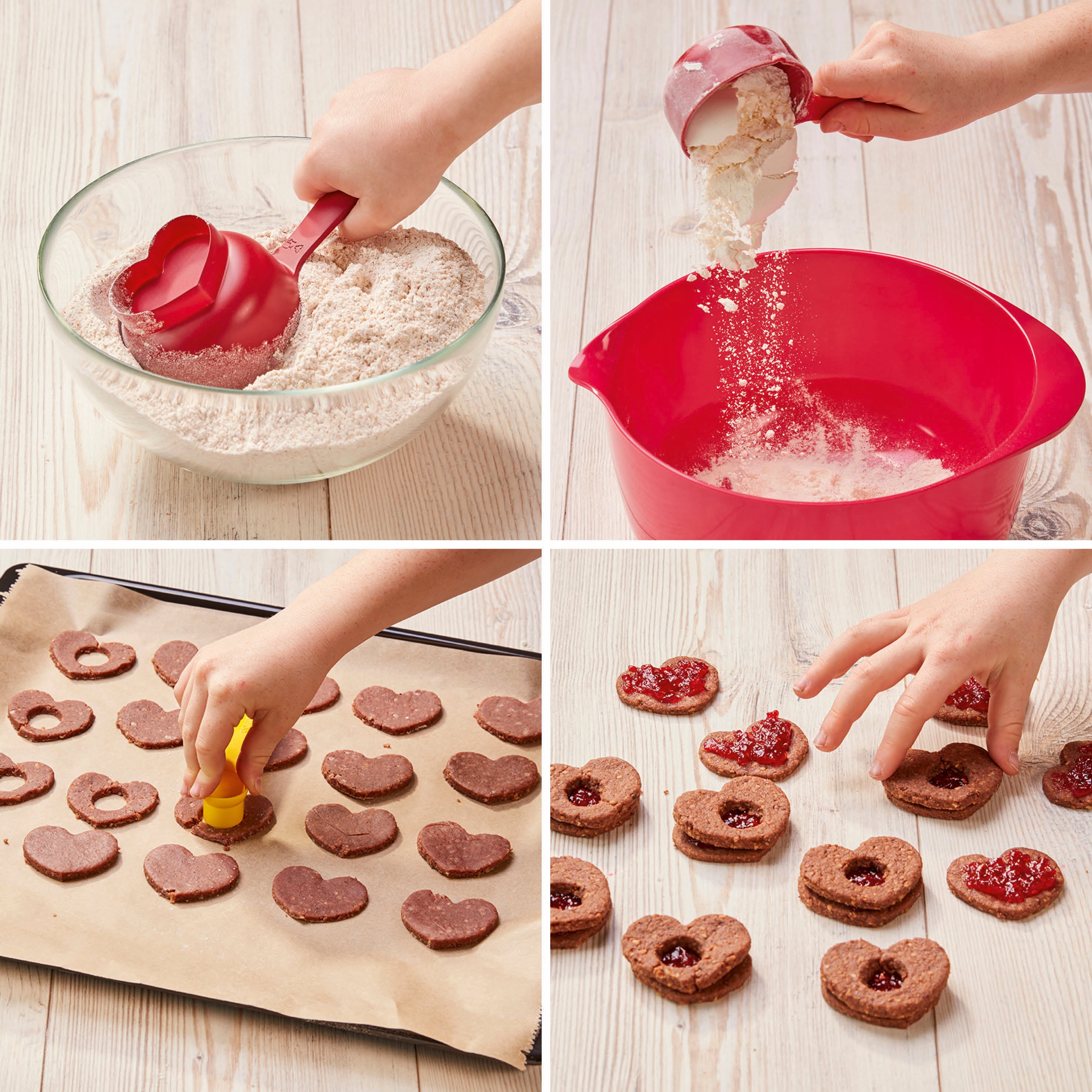 Rezeptbuch (Ergänzungsexemplar ohne Messbecher) Band 3 zeigt kinderleichtes Backen von Plätzchen, Keksen und Cookies Schritt für Schritt.