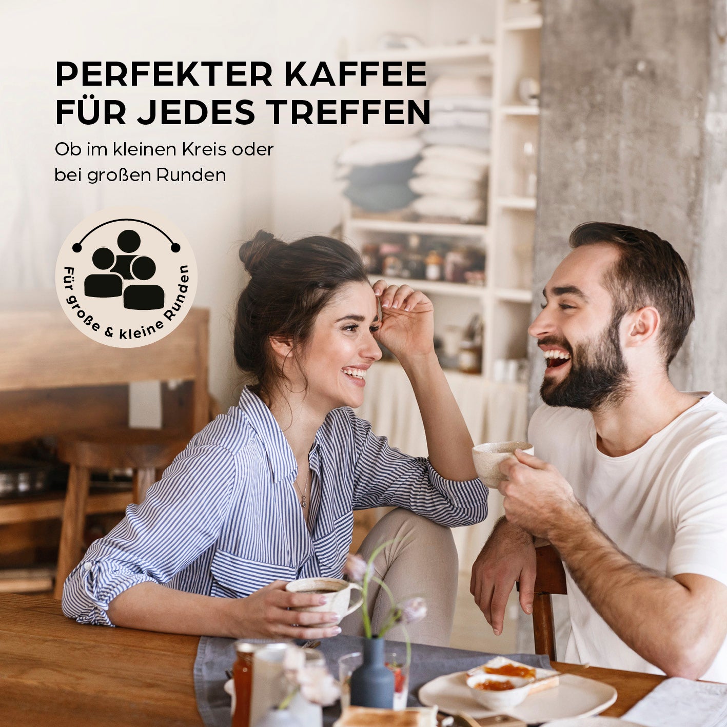 Filterkaffeemaschine mit Digitaldisplay, Timerfunktion und 1,25-l-Glaskanne für bis zu 10 Tassen Kaffee.