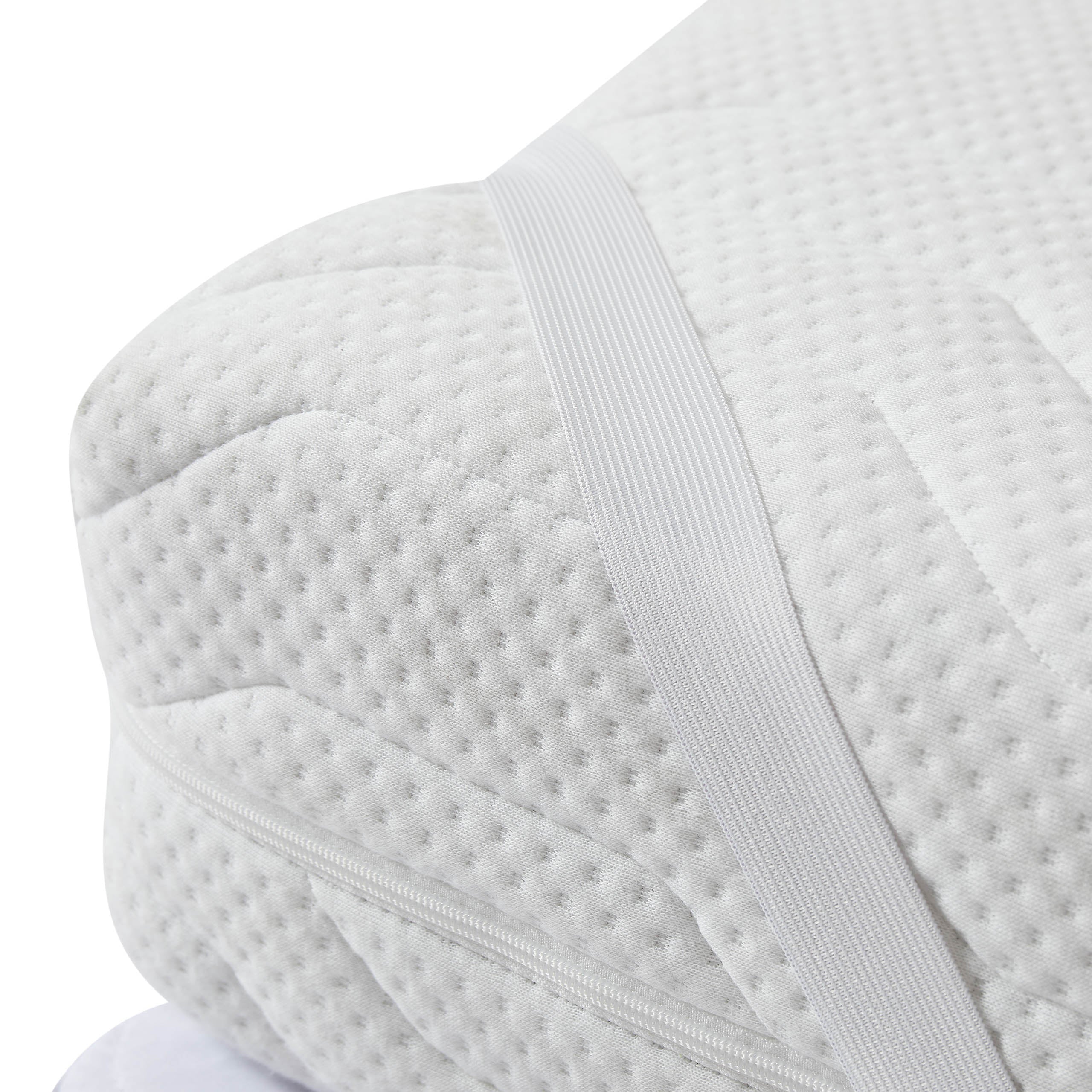 Matratzentopper Microfaser - 100 x 200 x 4,5 cm mit weichem Memory-Schaum und waschbarem Bezug für optimalen Schlafkomfort.