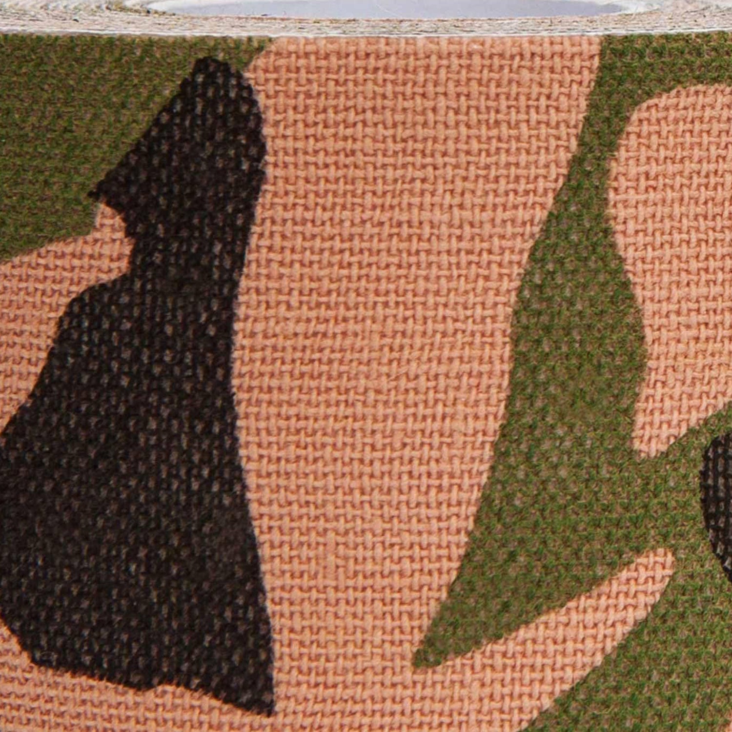 Kinesiologisches Tape - 7,5 cm x 5 m - Dschungel-Tarnfarbe, elastisch, hautfreundlich, atmungsaktiv, wasserbeständig, 100% Baumwolle.