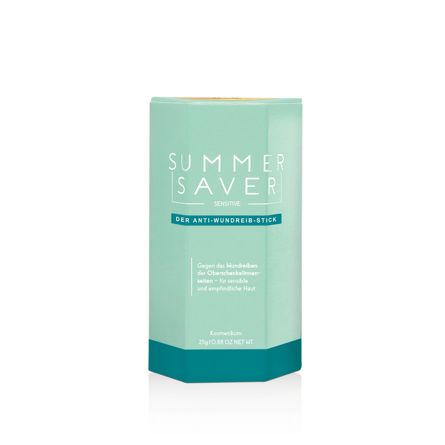 Anti-Wundreib-Stick sensitive - 25g von SUMMERSAVER schützt empfindliche Haut mit Panthenol, Aloe Vera und Vitamine E.