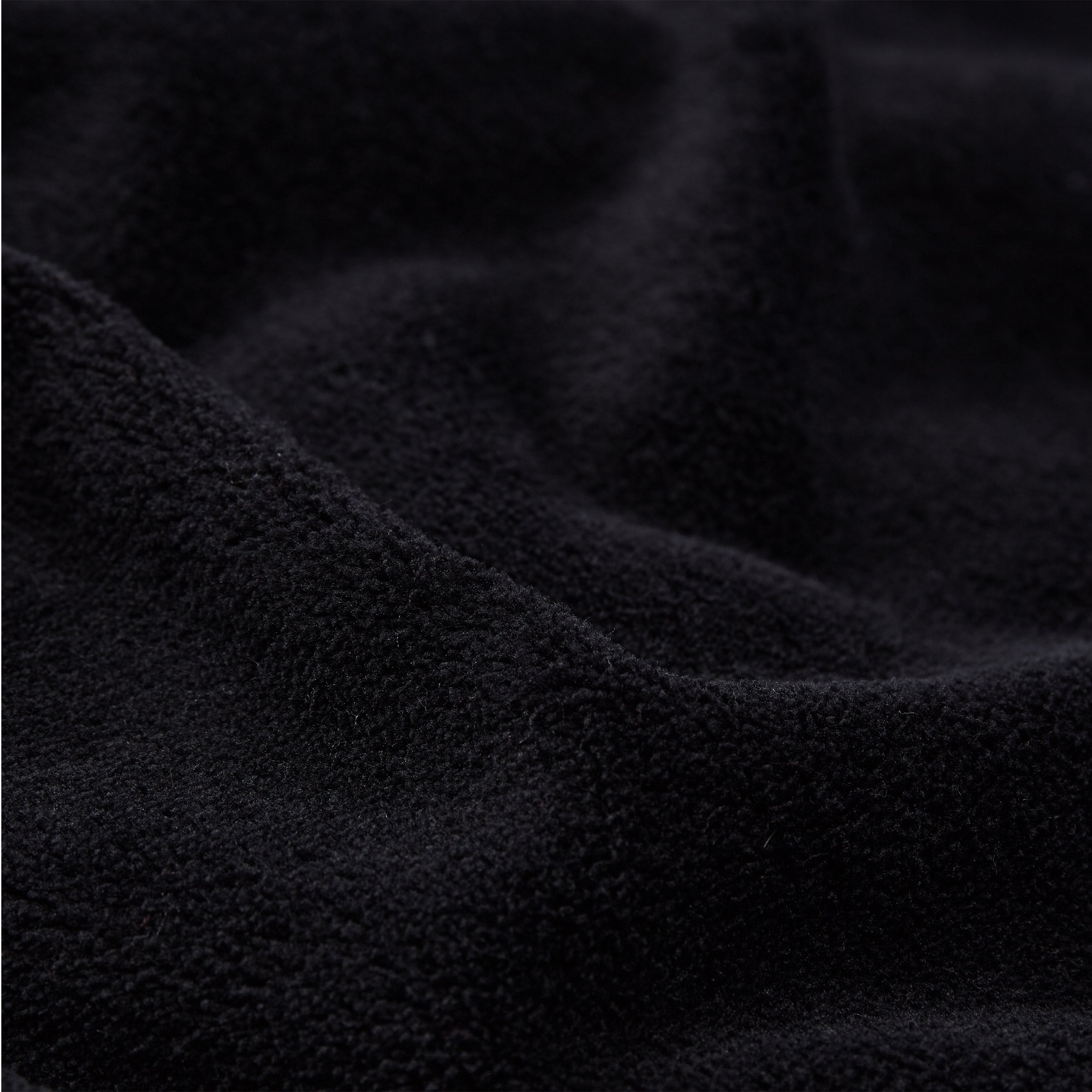 Luxury Mikrofaser Bademantel mit Kapuze für Damen und Herren - Schwarz - Größe M, kuschelig weiches Coralfleece, schnelltrocknend und saugstark.