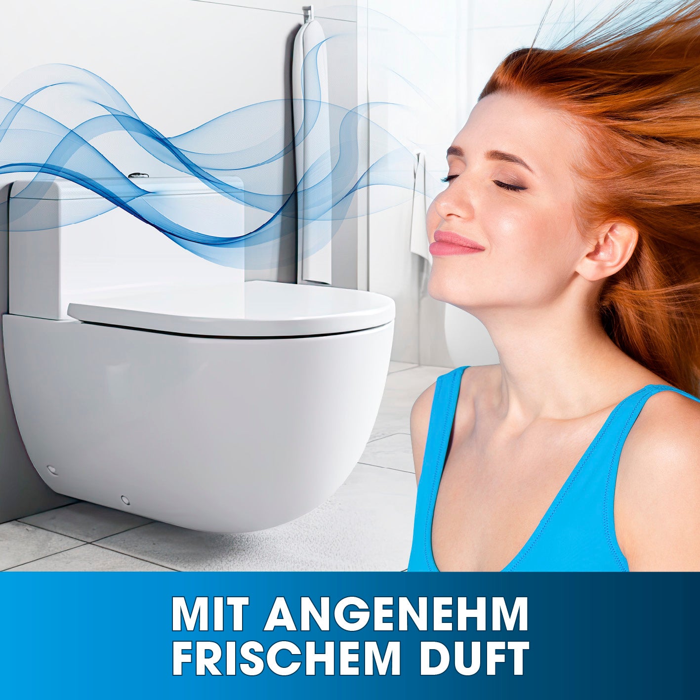 WC-Intensivschaum - 1,5 kg für hygienische Reinigung von Toilette, Urinal und Bidet mit angenehmem frischem Duft.