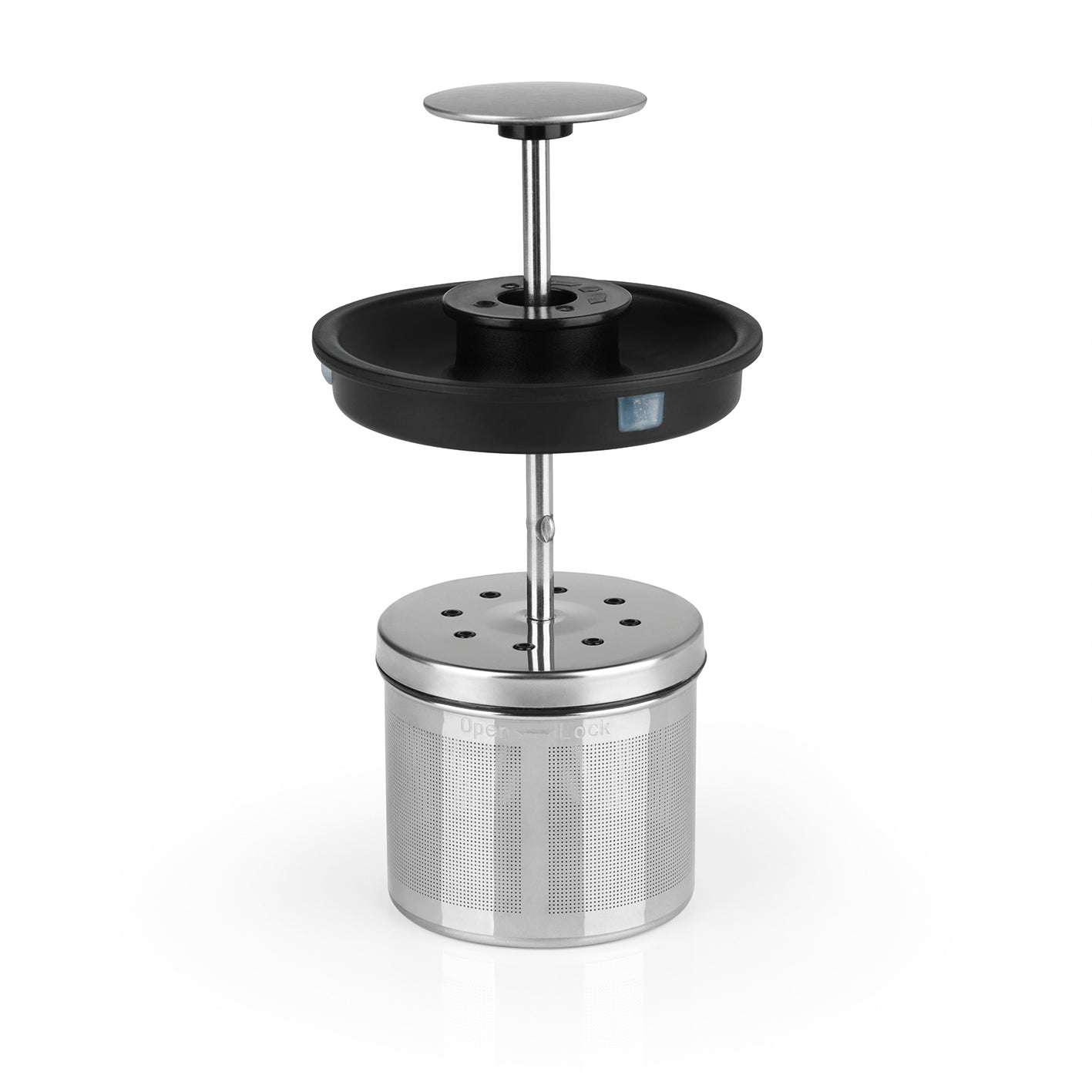 TEATIME II Edelstahl-Teesieb mit Deckel - 60 g, filtert losen Tee, leicht zu reinigen, ideal für BEEM TEATIME II Wasser- und Teekocher.