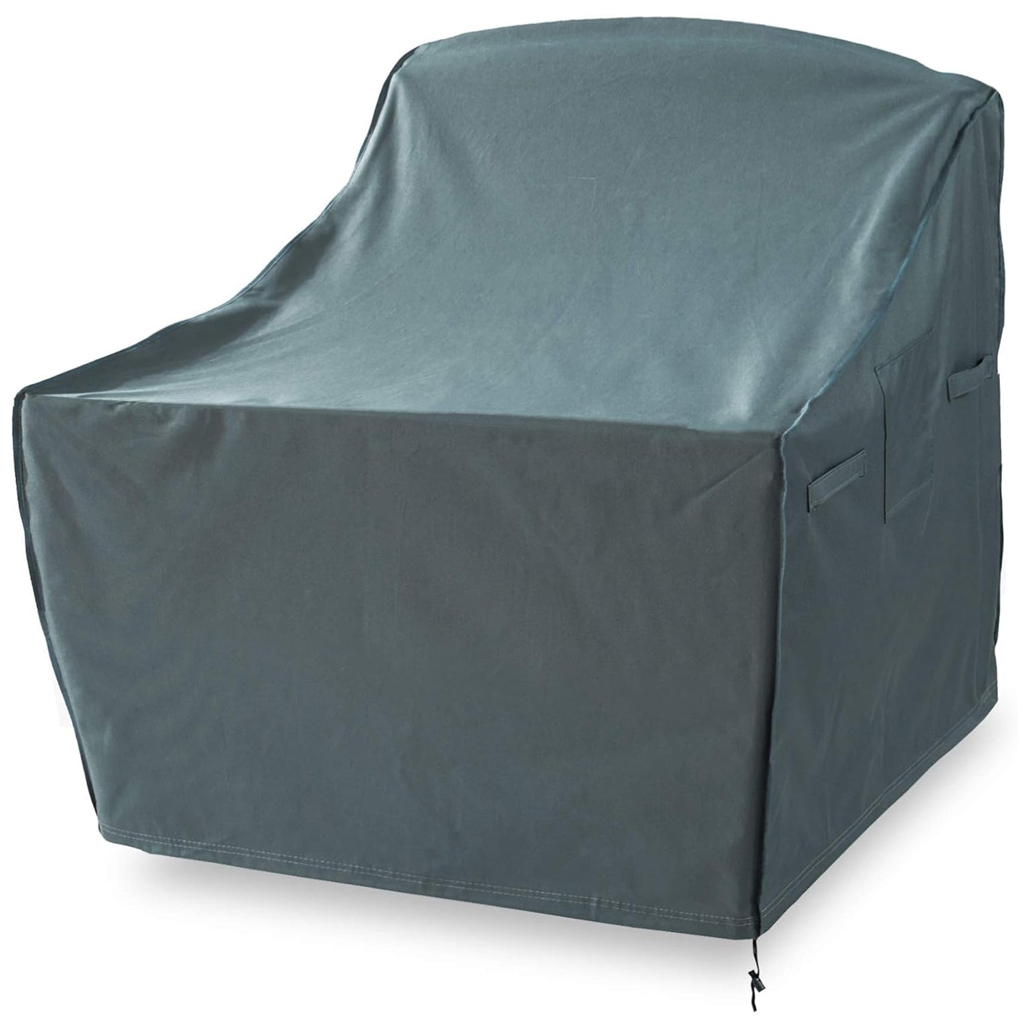 Abdeckung für Patio Stühle - 84,9 x 66,8 x 88,9 cm - Grün/Grau, wasserdichte, robuste Schutzhülle mit UV-Schutz für Gartenstühle.