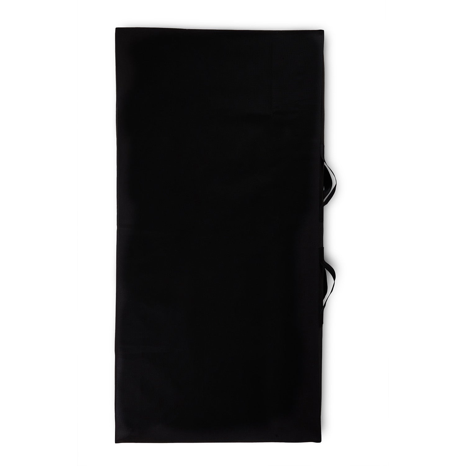 Matratzen-Aufbewahrungstasche - 140 x 200 x 25 cm - Schwarz, mit Reißverschluss und Tragegriff zur einfachen Lagerung und Transport.