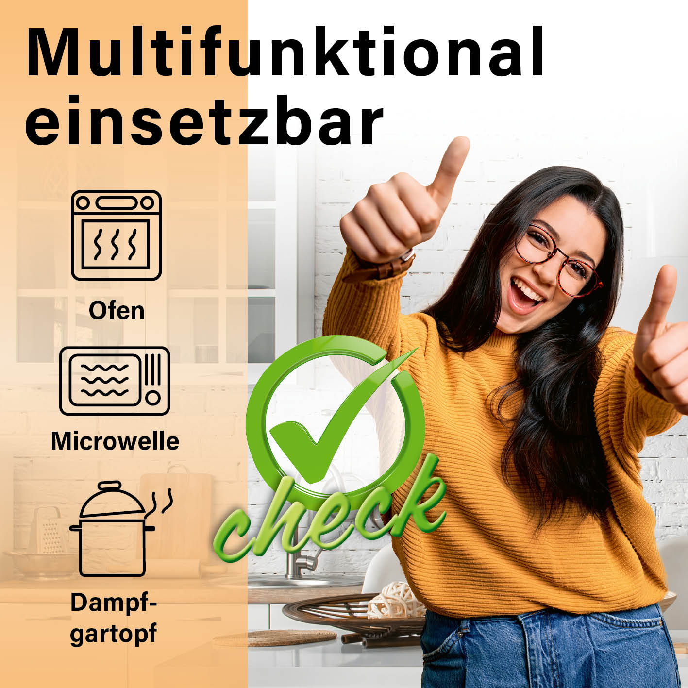 Backpapierschalen für Heißluftfritteusen (5–8 l) – 50 Stück, hitzebeständig, antihaftbeschichtet, ideal für Ofen, Mikrowelle und Dampfgarer.